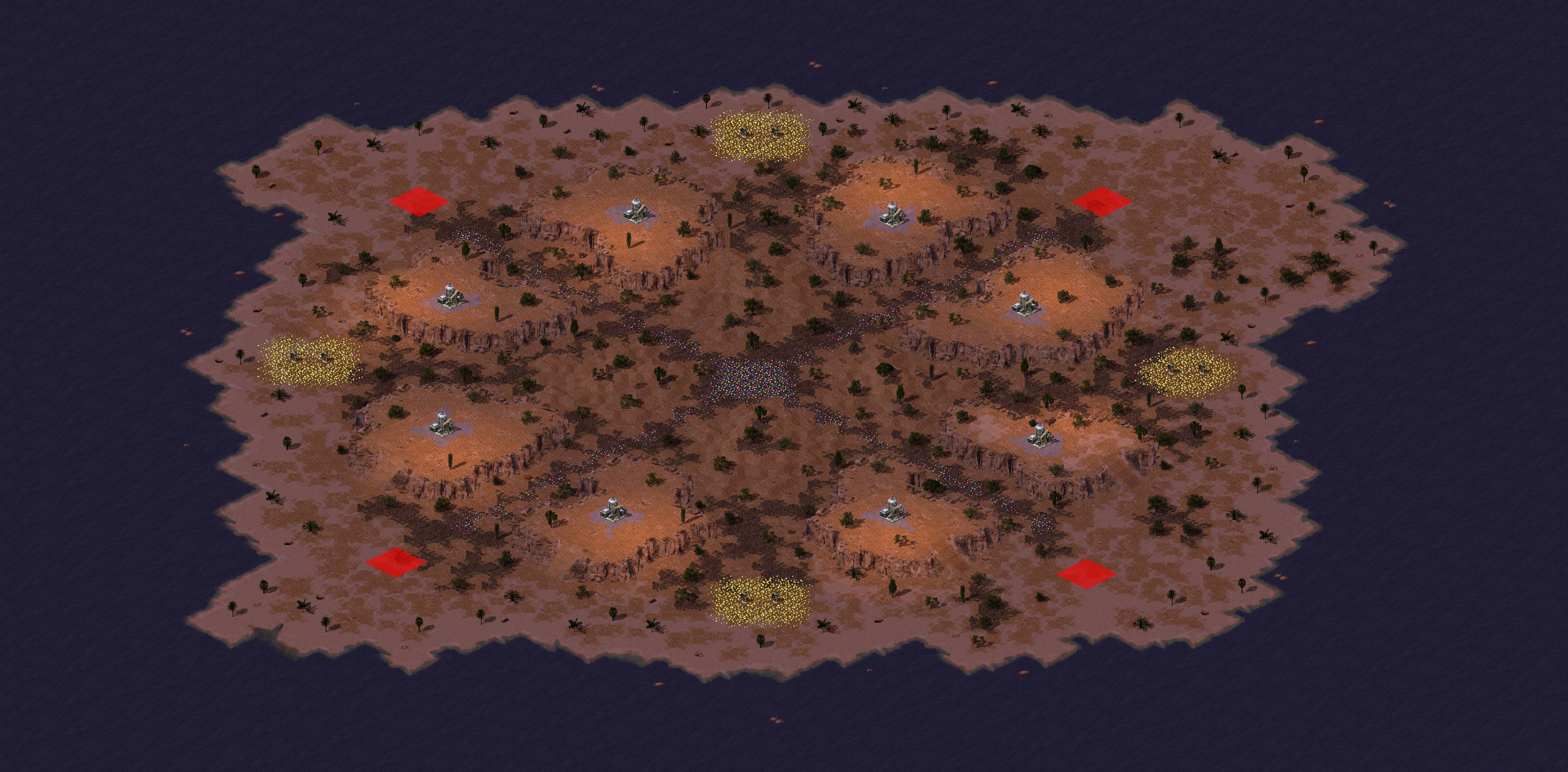 Rendered map: Valley of Gems