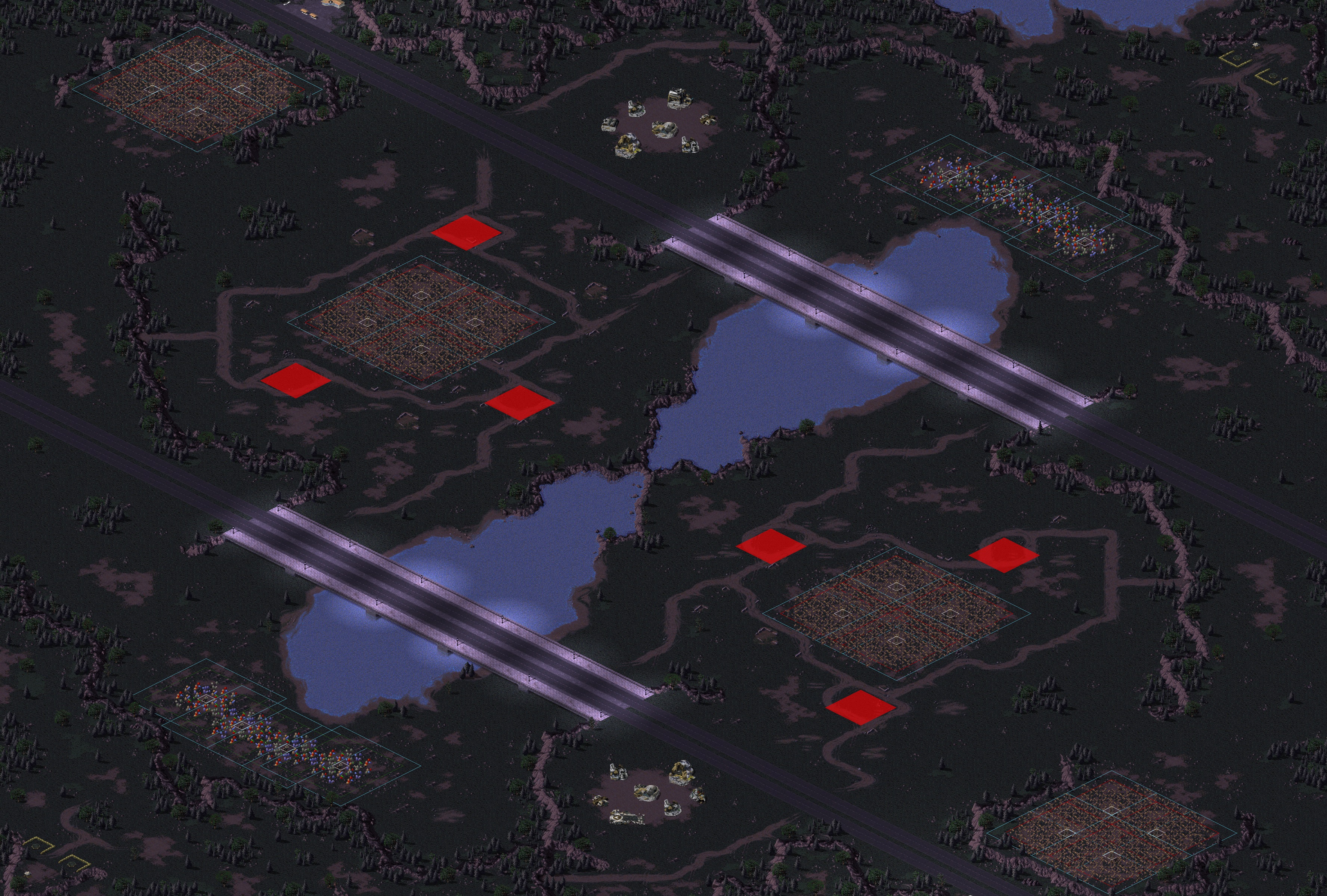 Rendered map: Highway Quarry