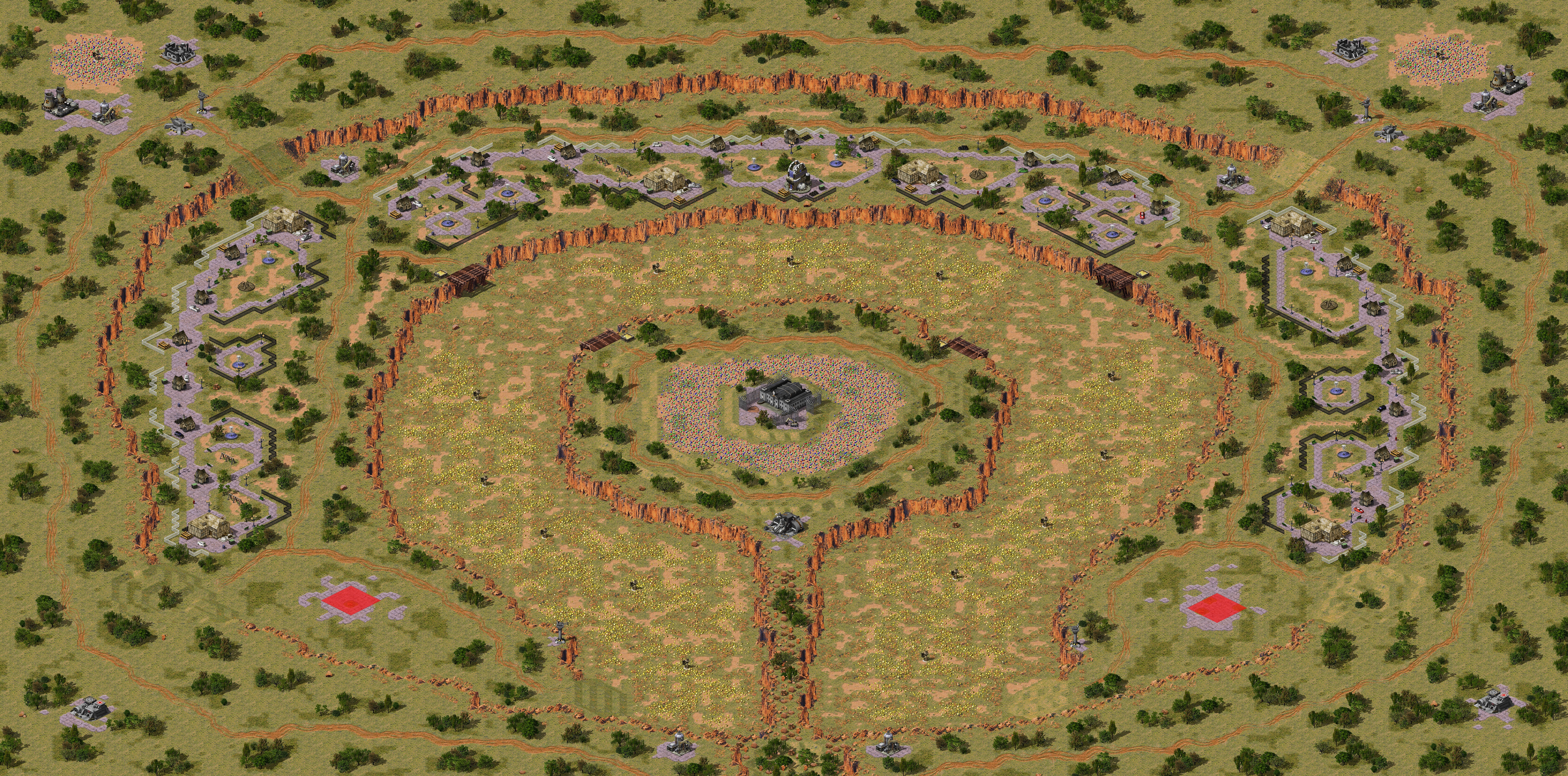 Rendered map: Village Circuit