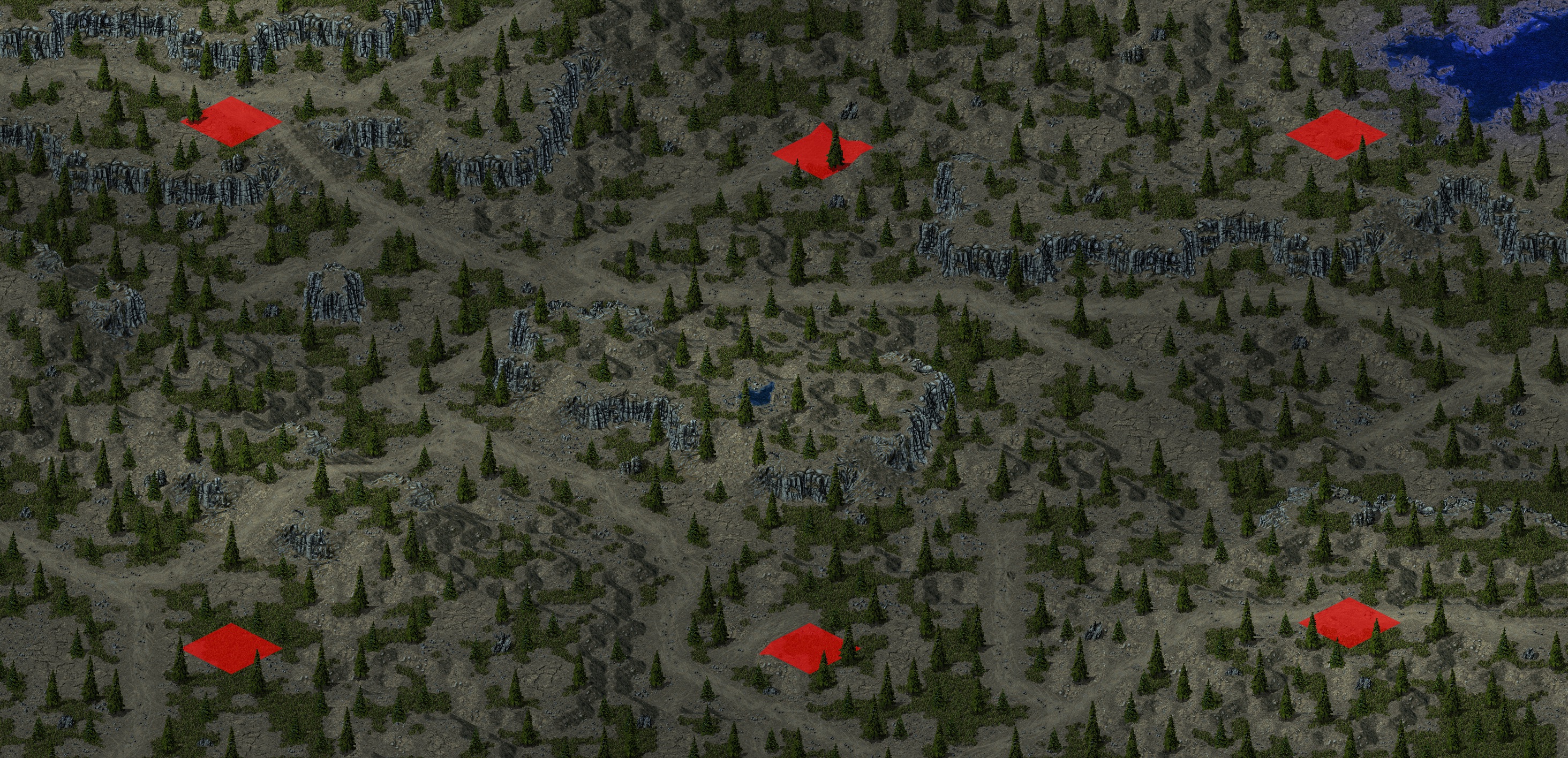 Rendered map: (Survival) [6] Six Feet Under