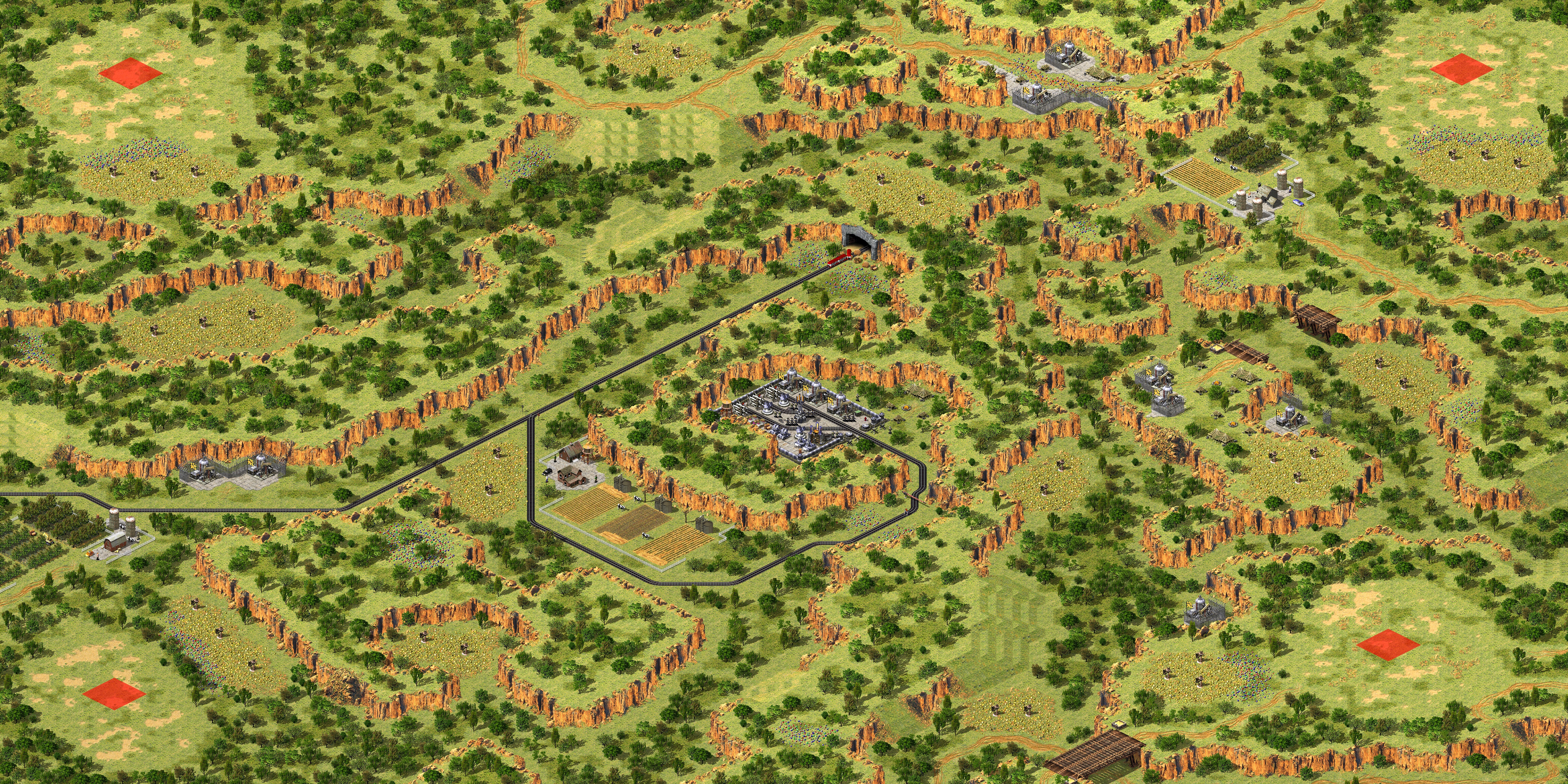 Rendered map: Reborn 2.0 - Mountain Adventures
