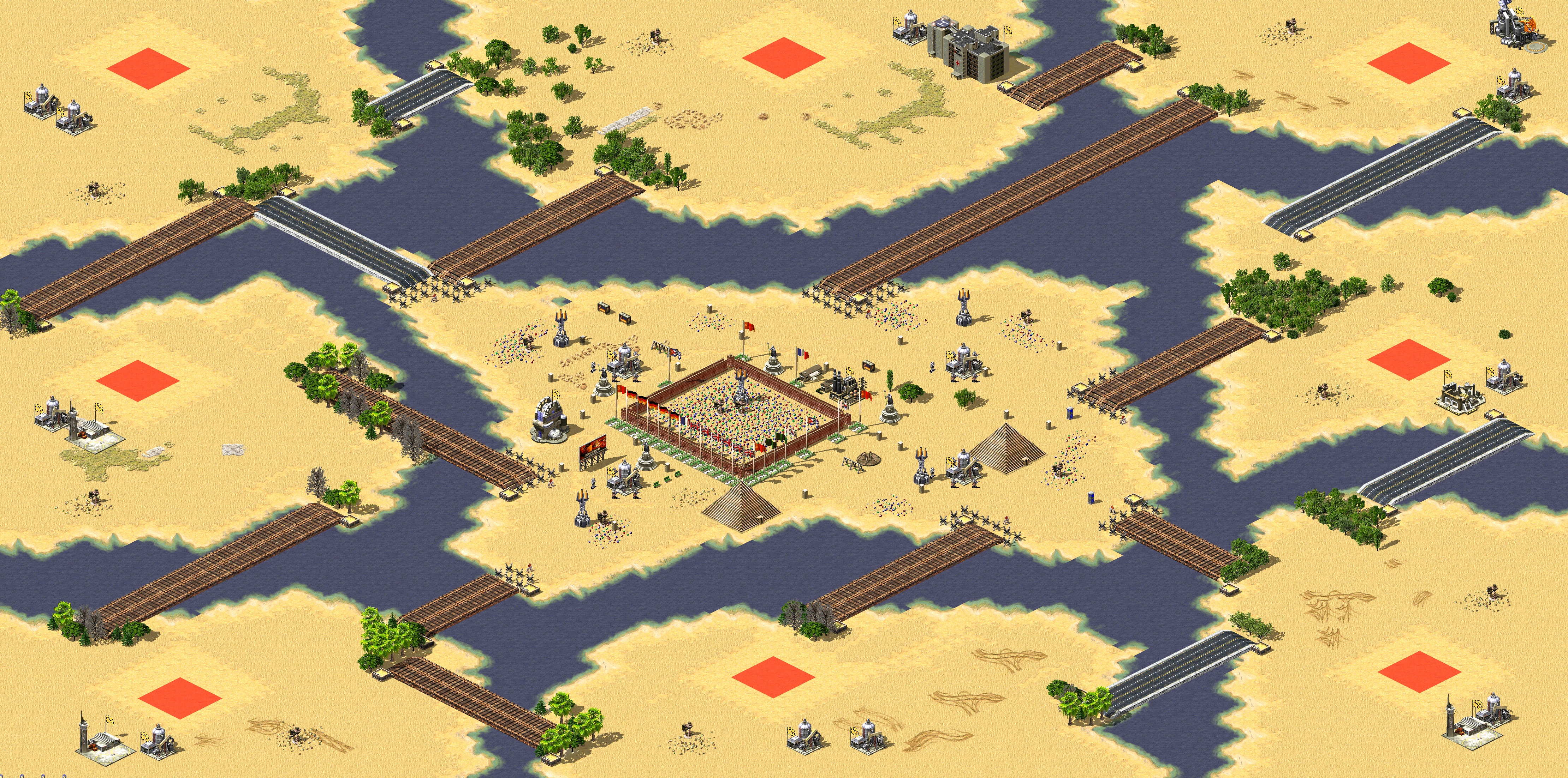 Rendered map: Desert Bounty Hunter