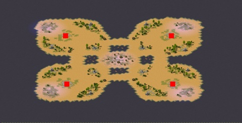 Rendered preview of Tournament Island