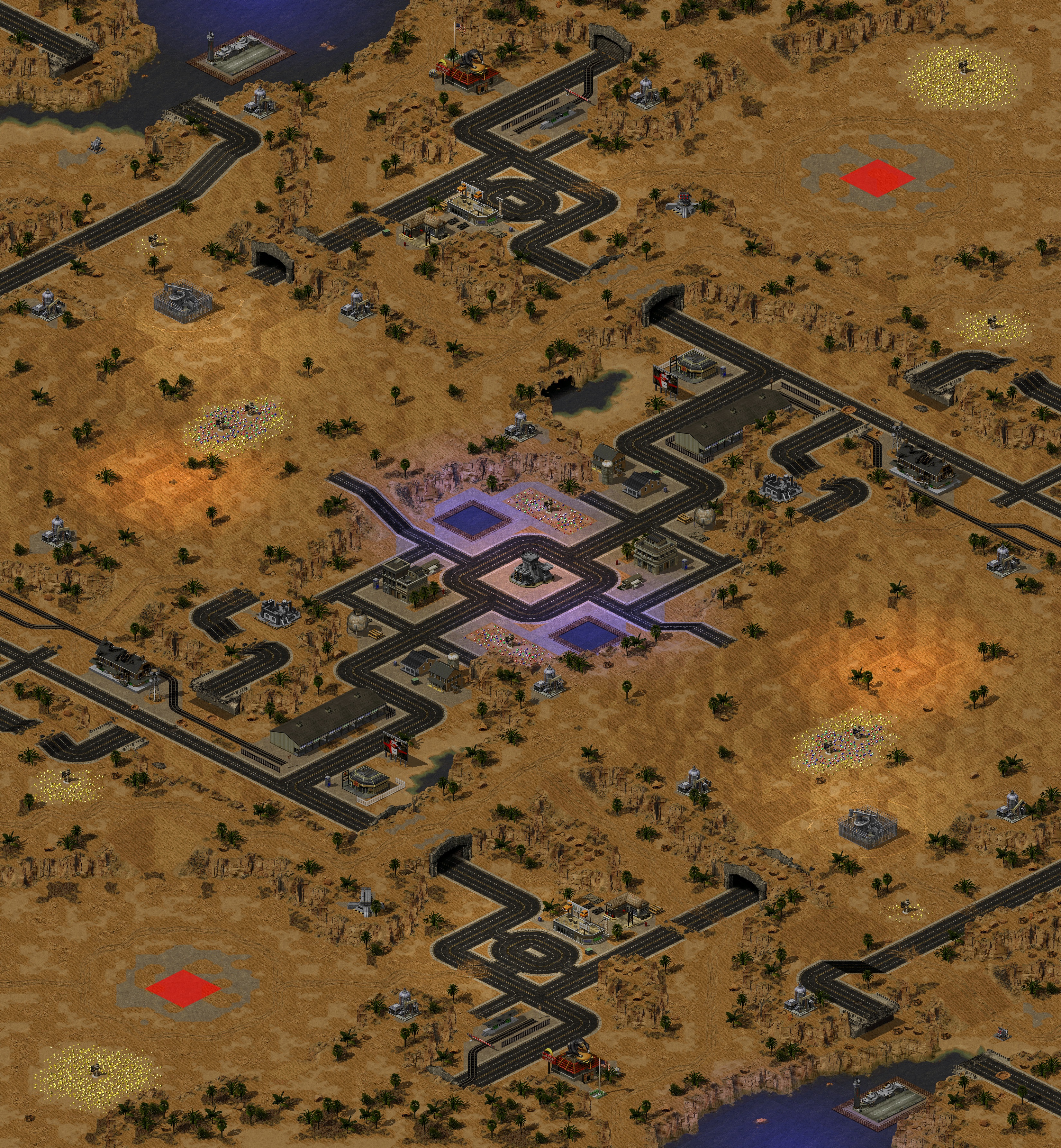 Rendered map: Route Sixty-Six