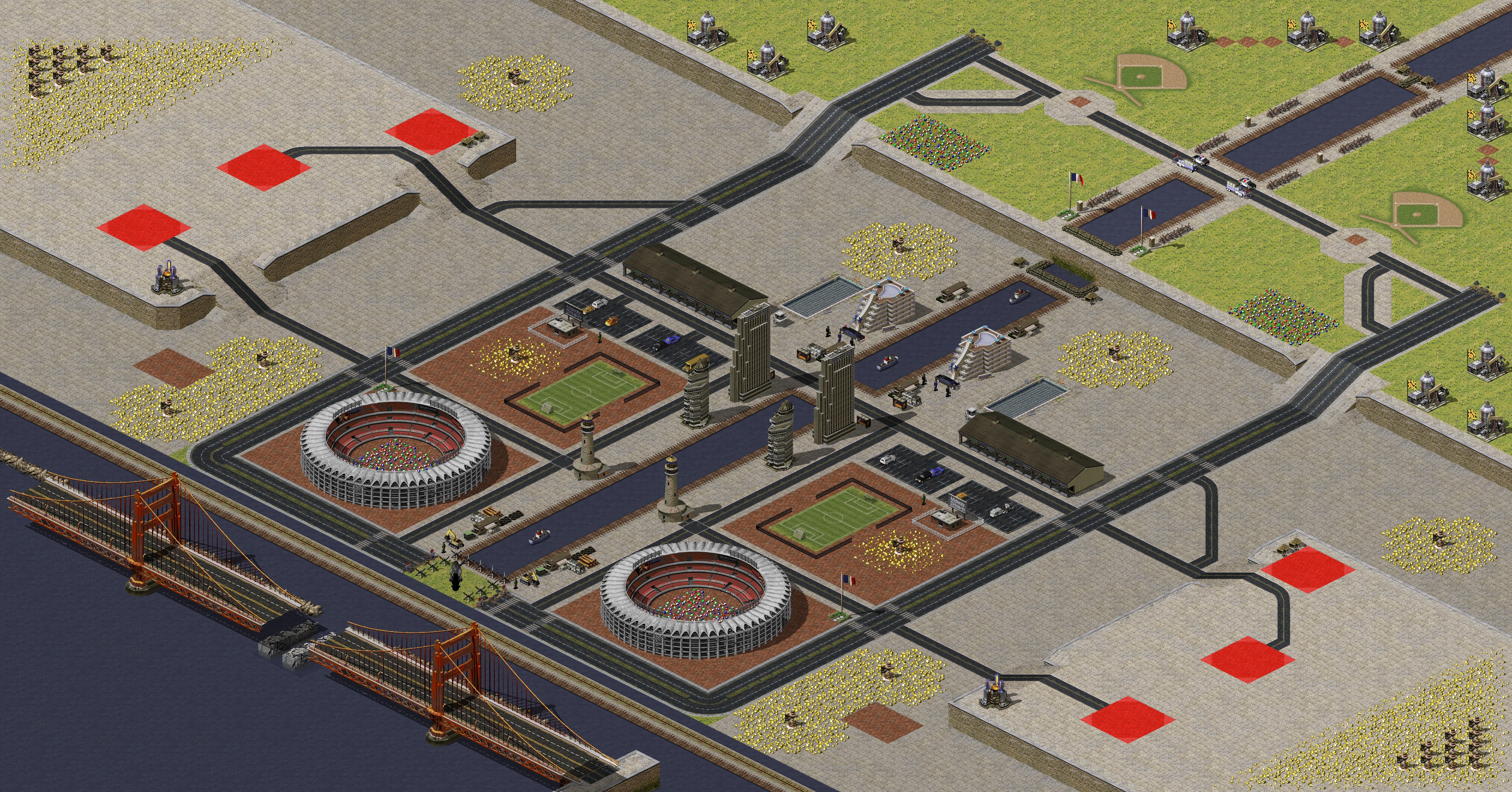 Rendered map: 我做的还没想好名字的弔对炮图