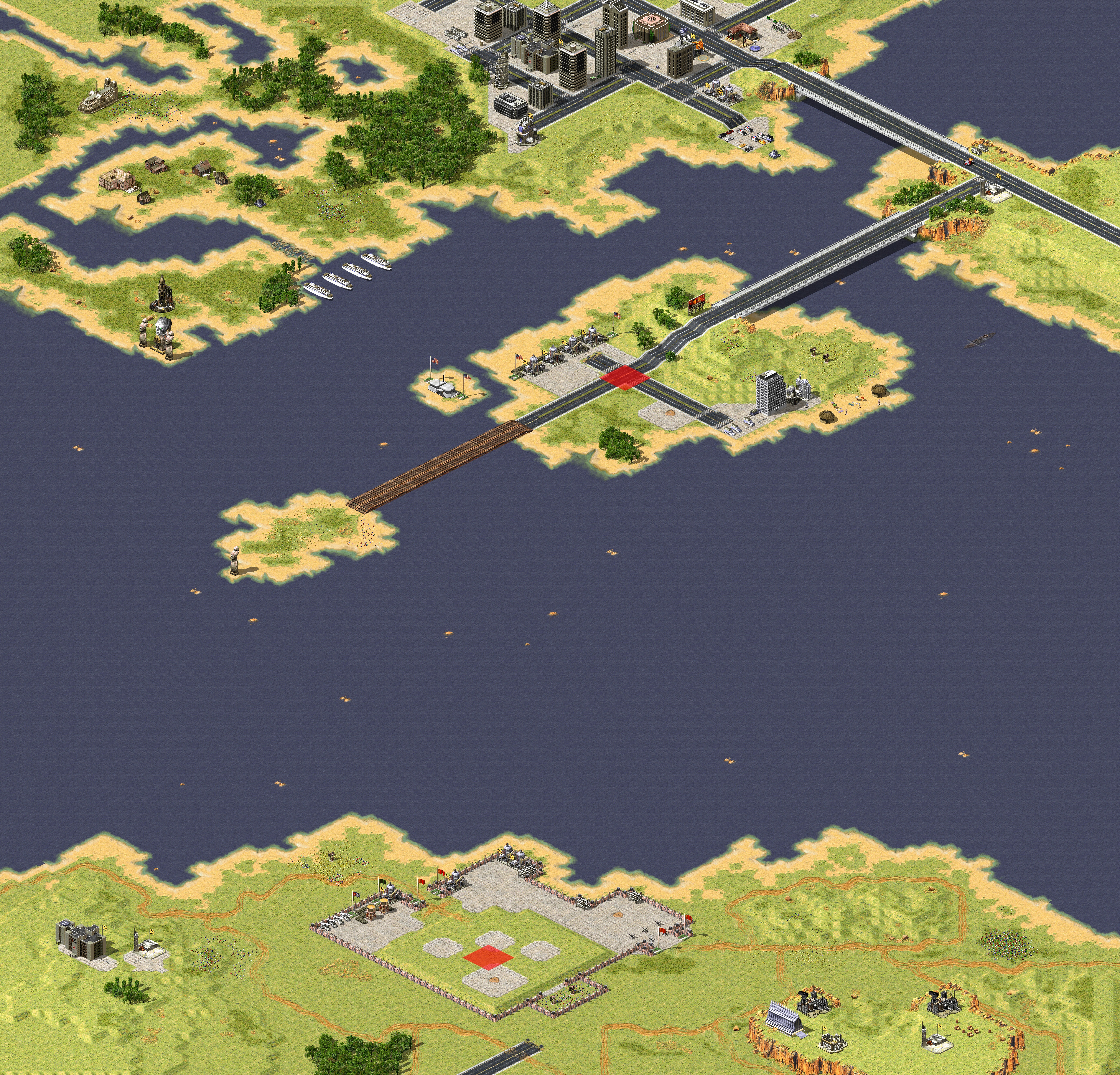 Rendered map: Operation: Fallout