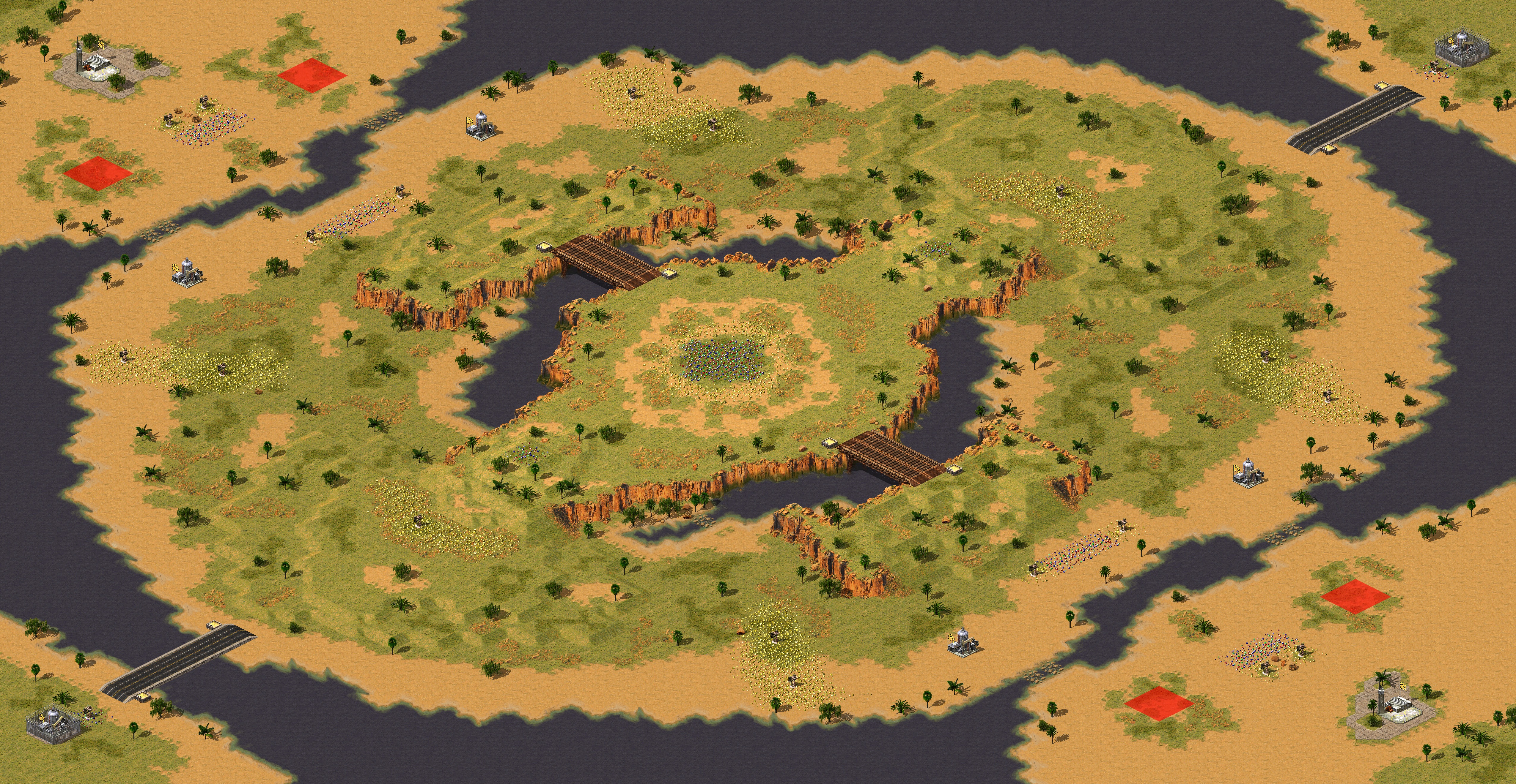Rendered map: 孤岛之旅