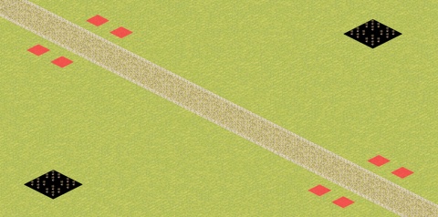 Rendered preview of Golden Road