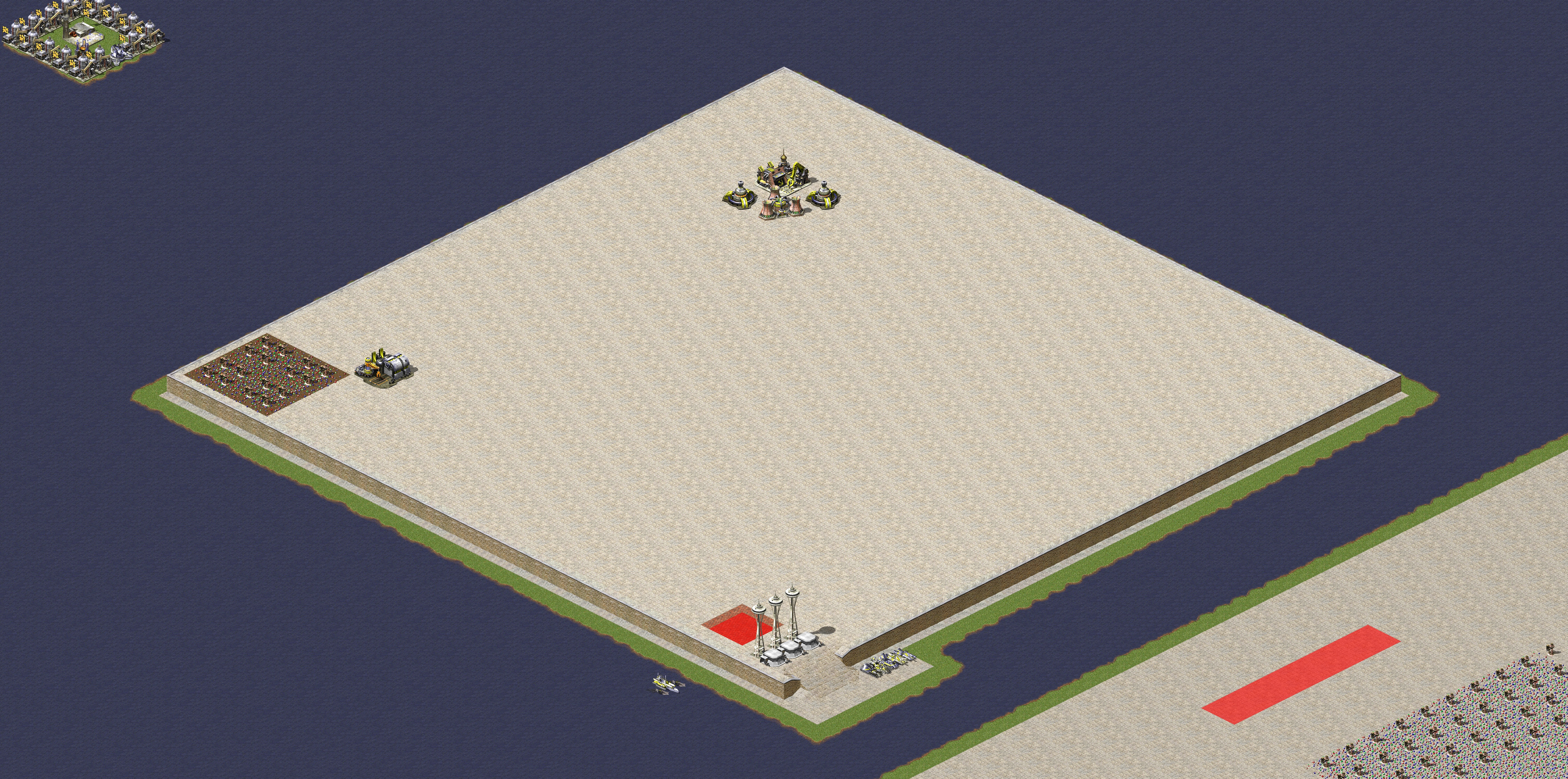Rendered map: Amphibious Assault 1v5
