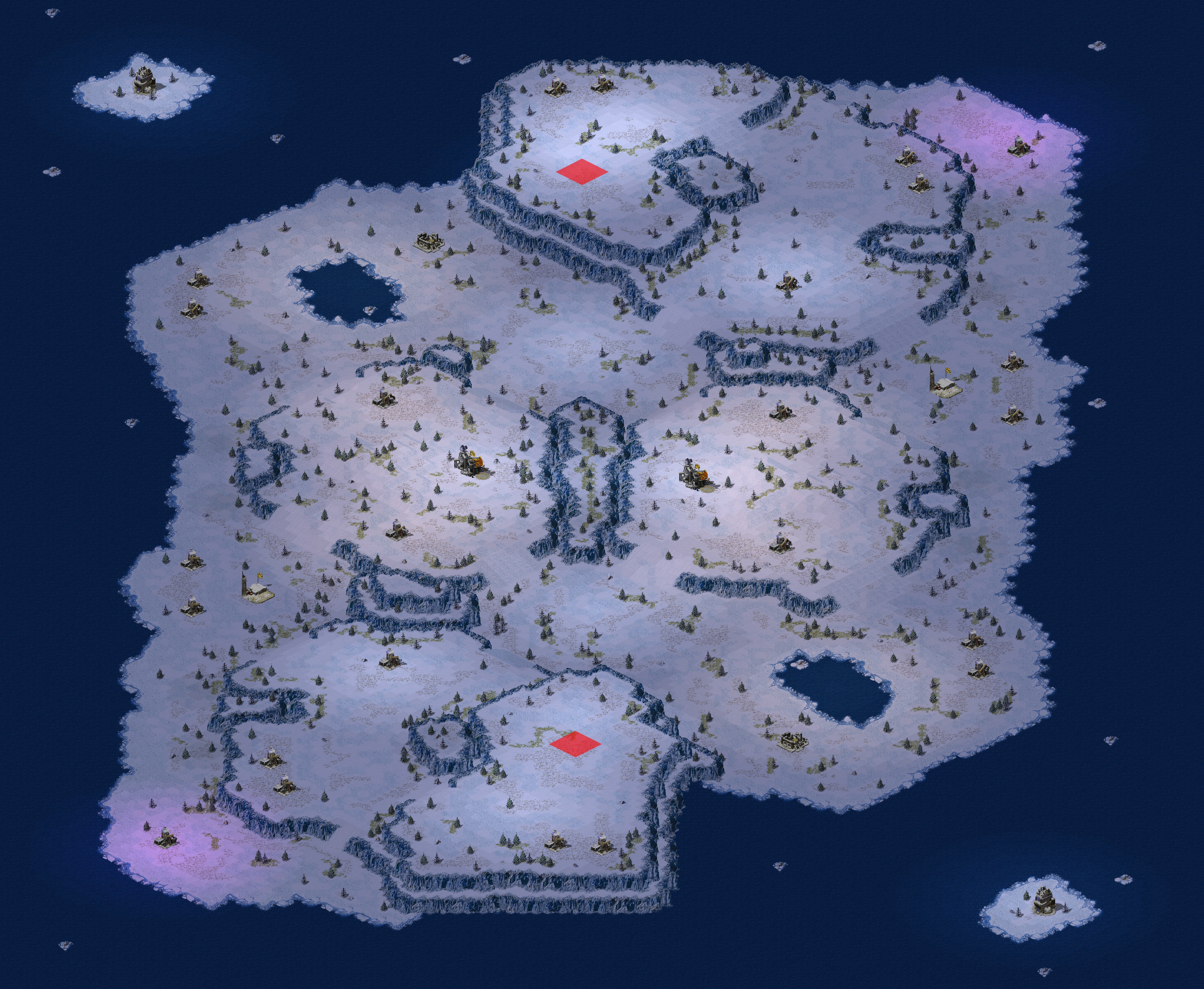 Rendered map: Polar Nights