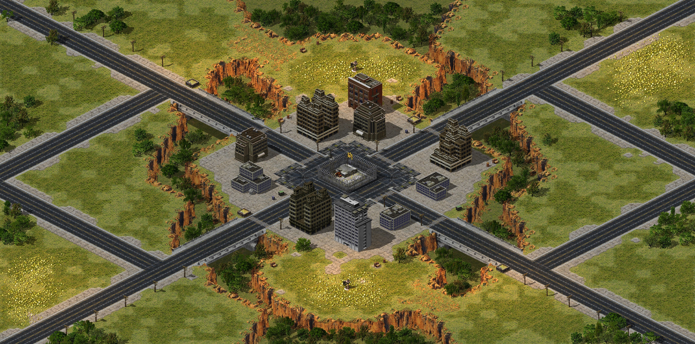 Rendered map: Urban Rush