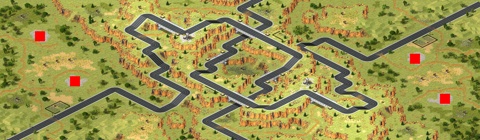 Rendered preview of Fork Road