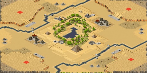 Rendered preview of Oasis Wars