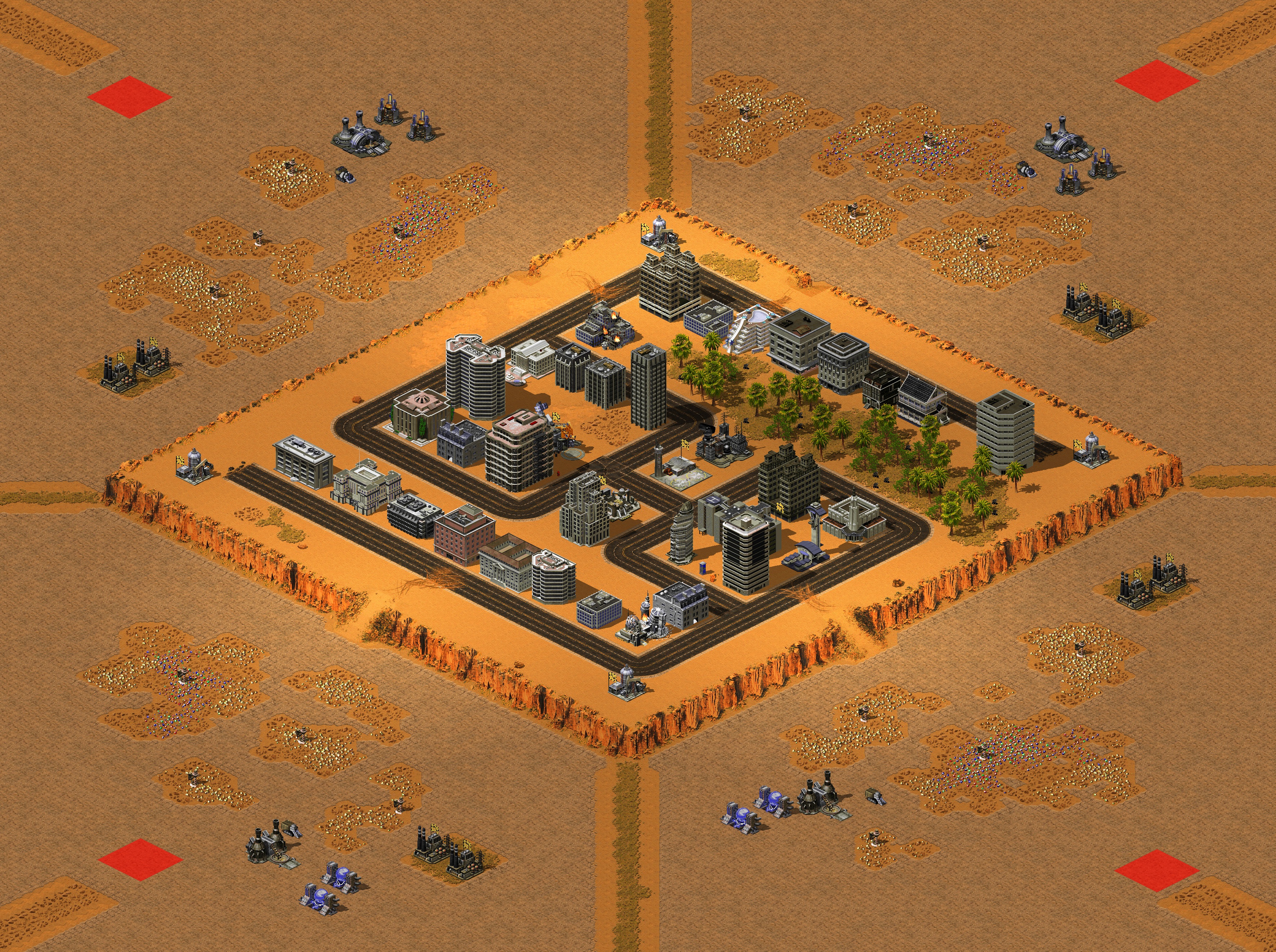 Rendered map: A Fighting Chance (2 vs 2)