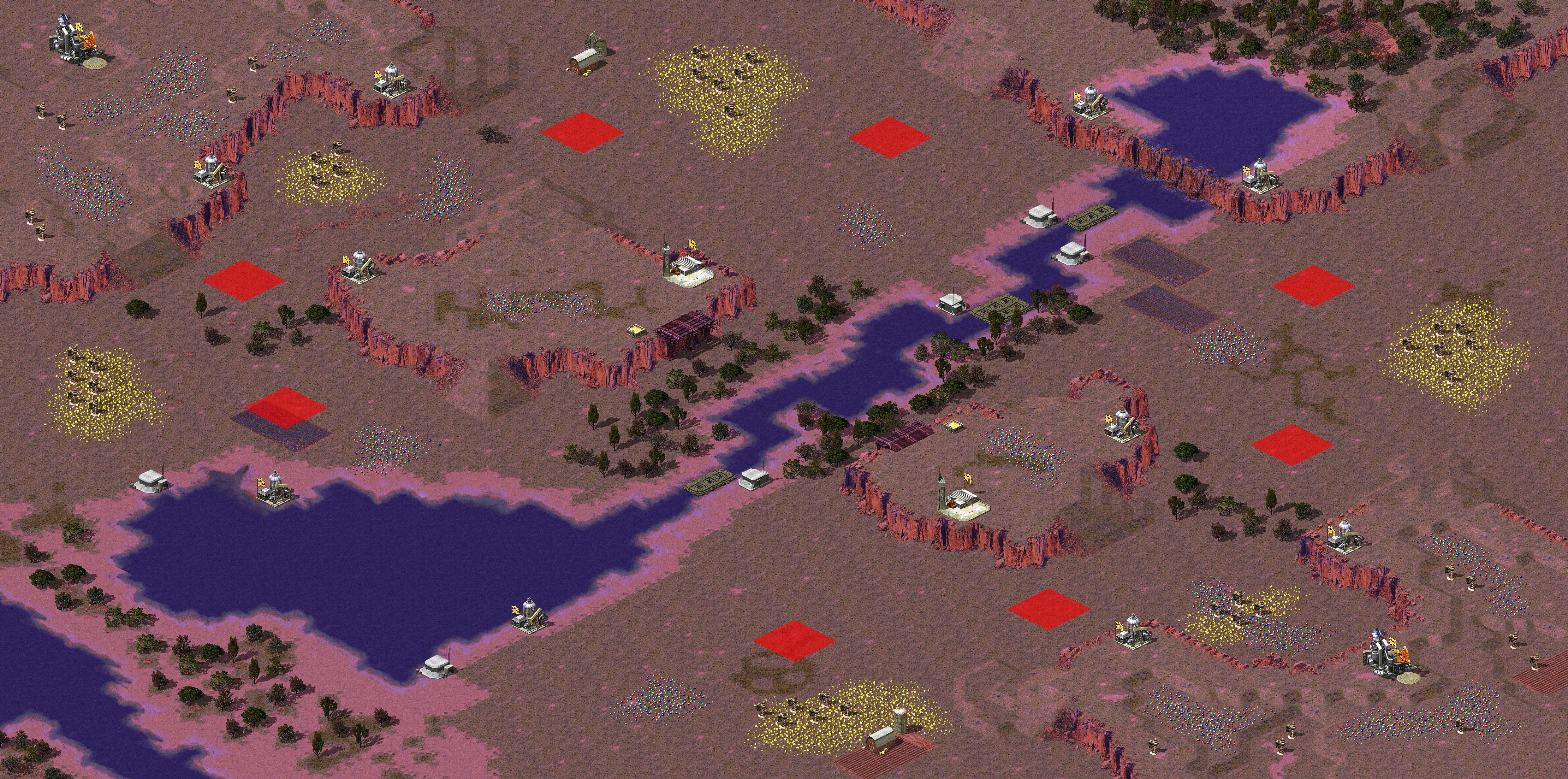 Rendered map: Torrential Rain