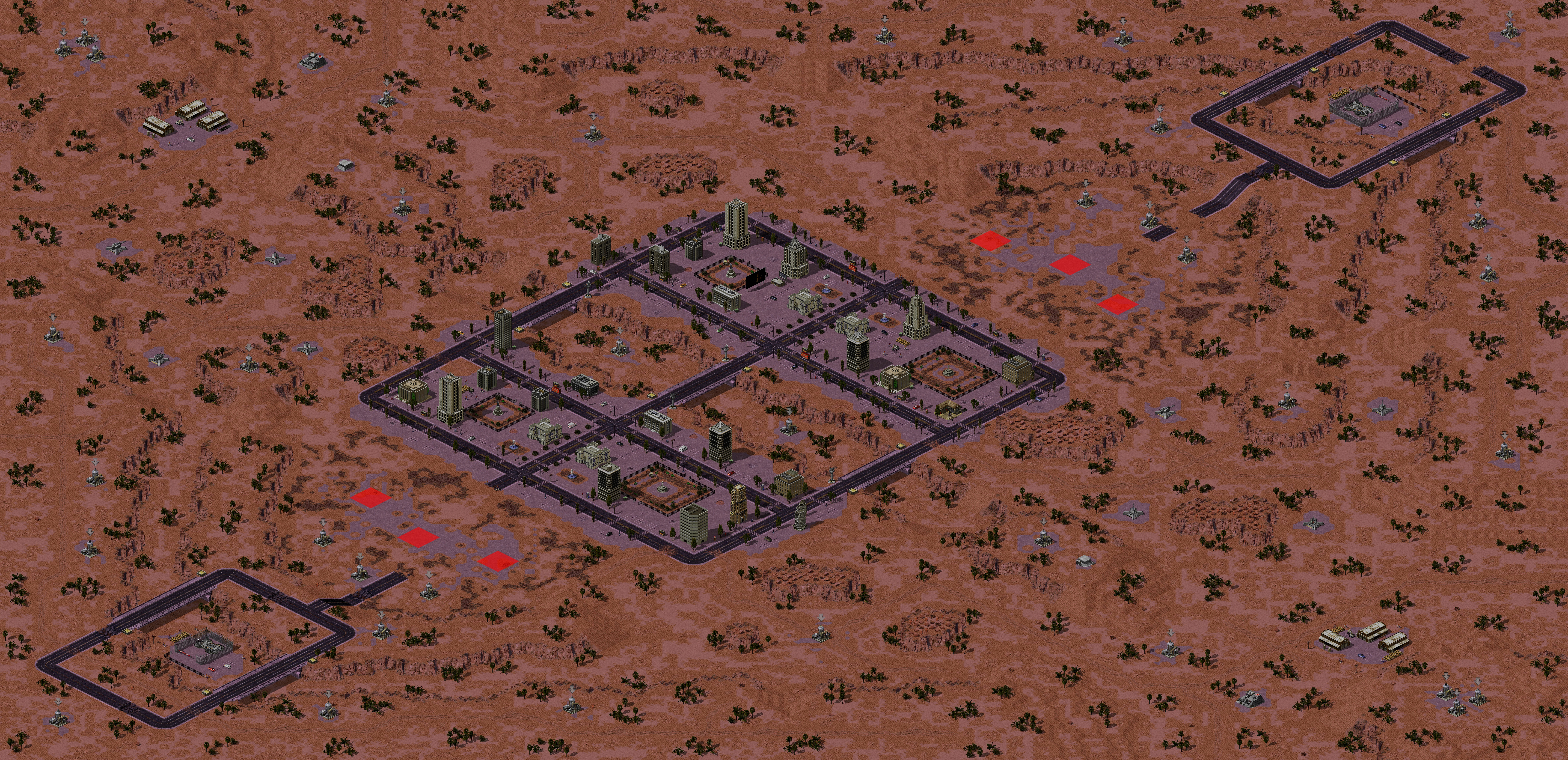 Rendered map: Black's Big Bluff