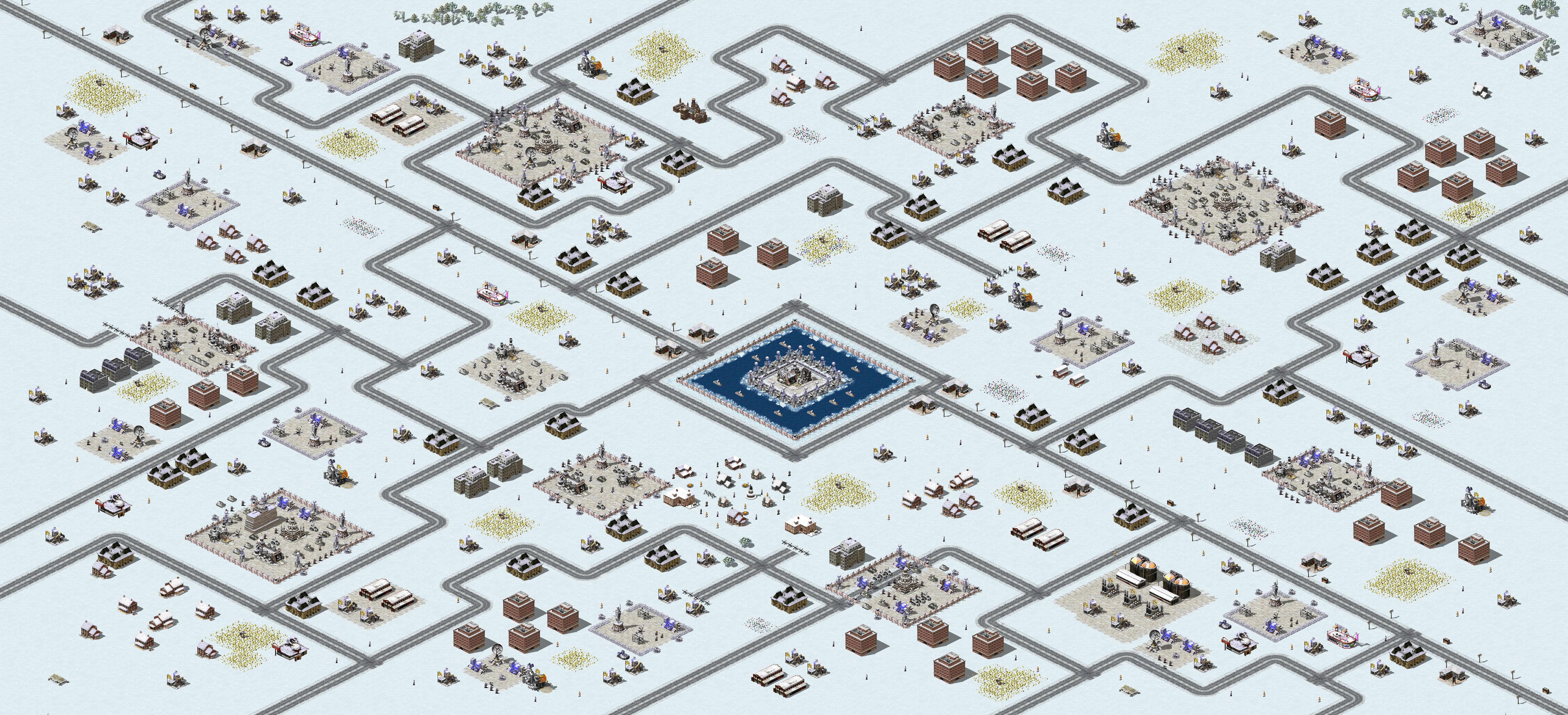 Rendered map: High Tech Rush