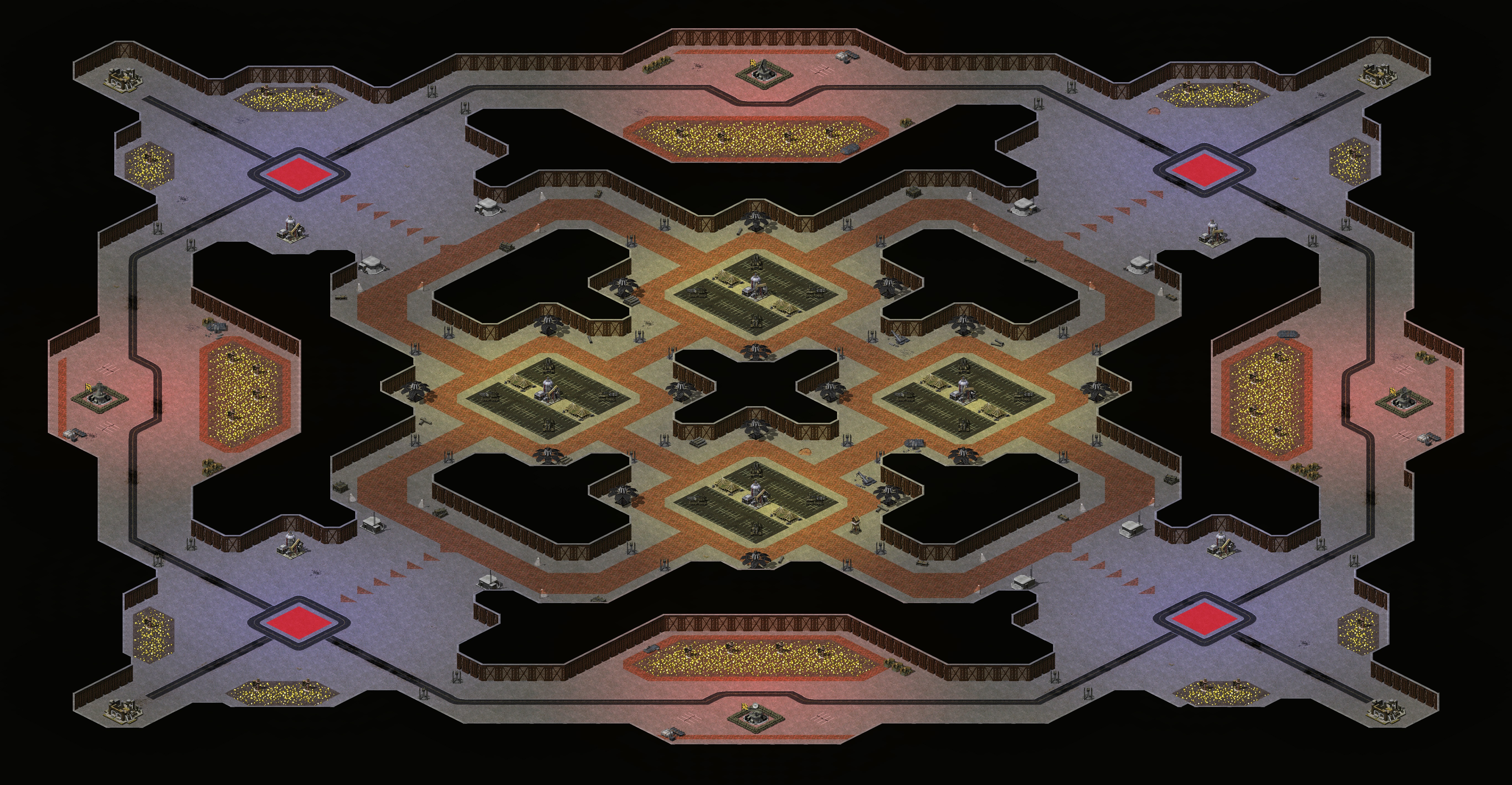 Rendered map: War Factory