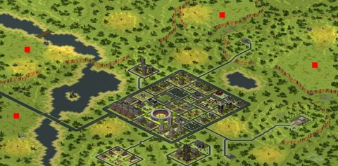 Rendered preview of Urban Forest (Buffed)