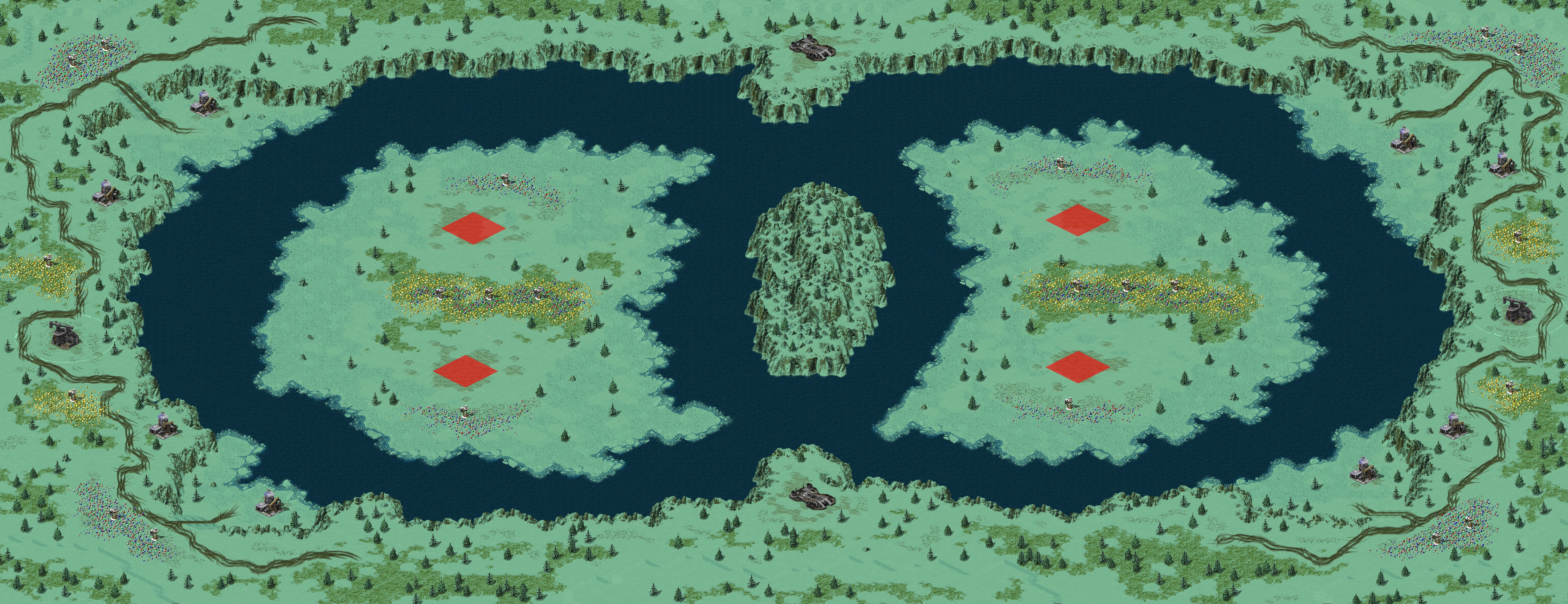 Rendered map: Entwined