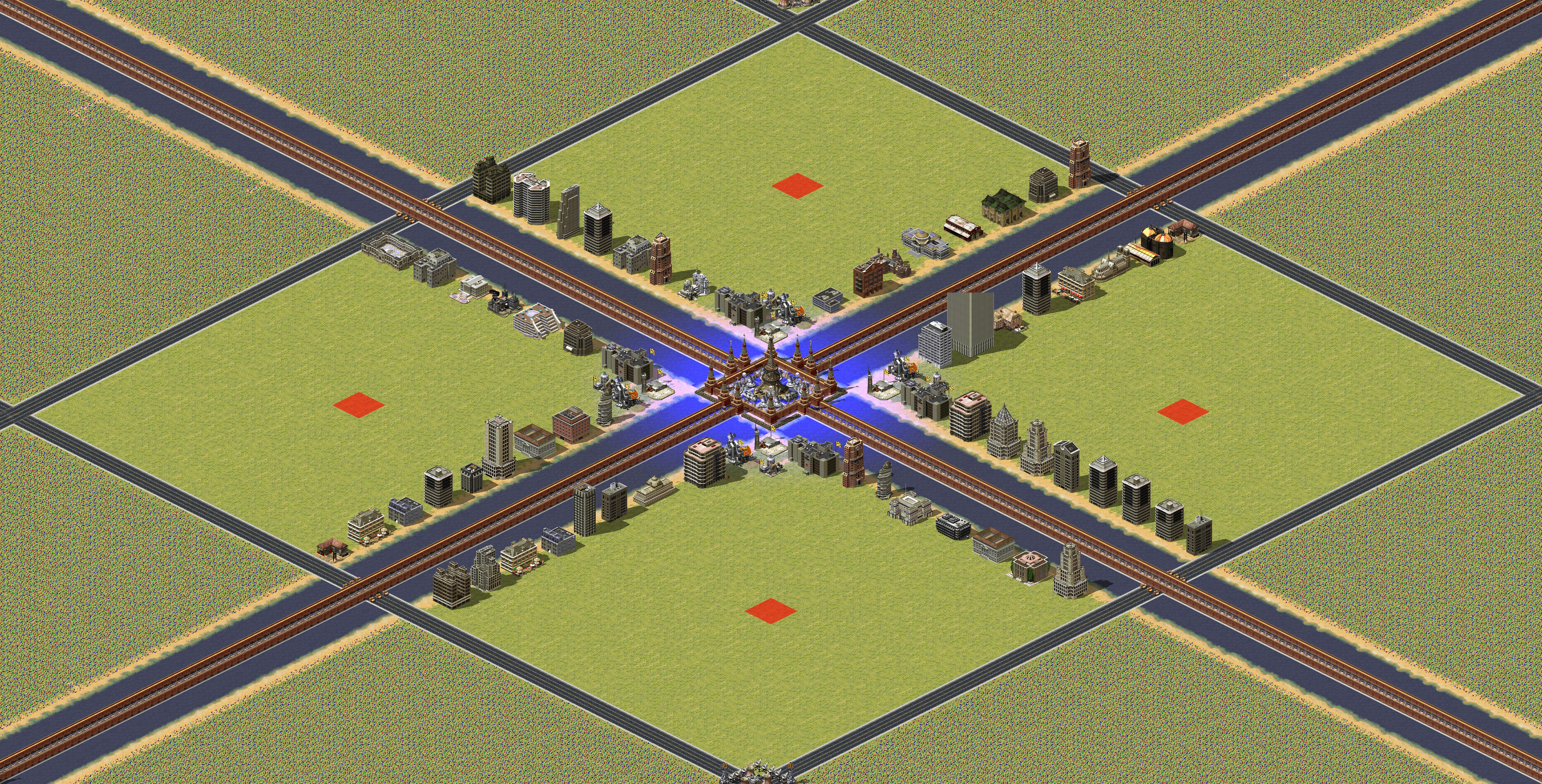 Rendered map: Fatal 4-Way