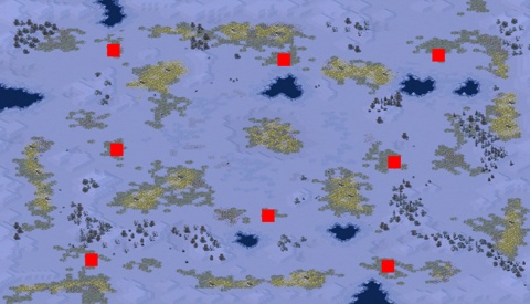 Rendered preview of Snowy Melee