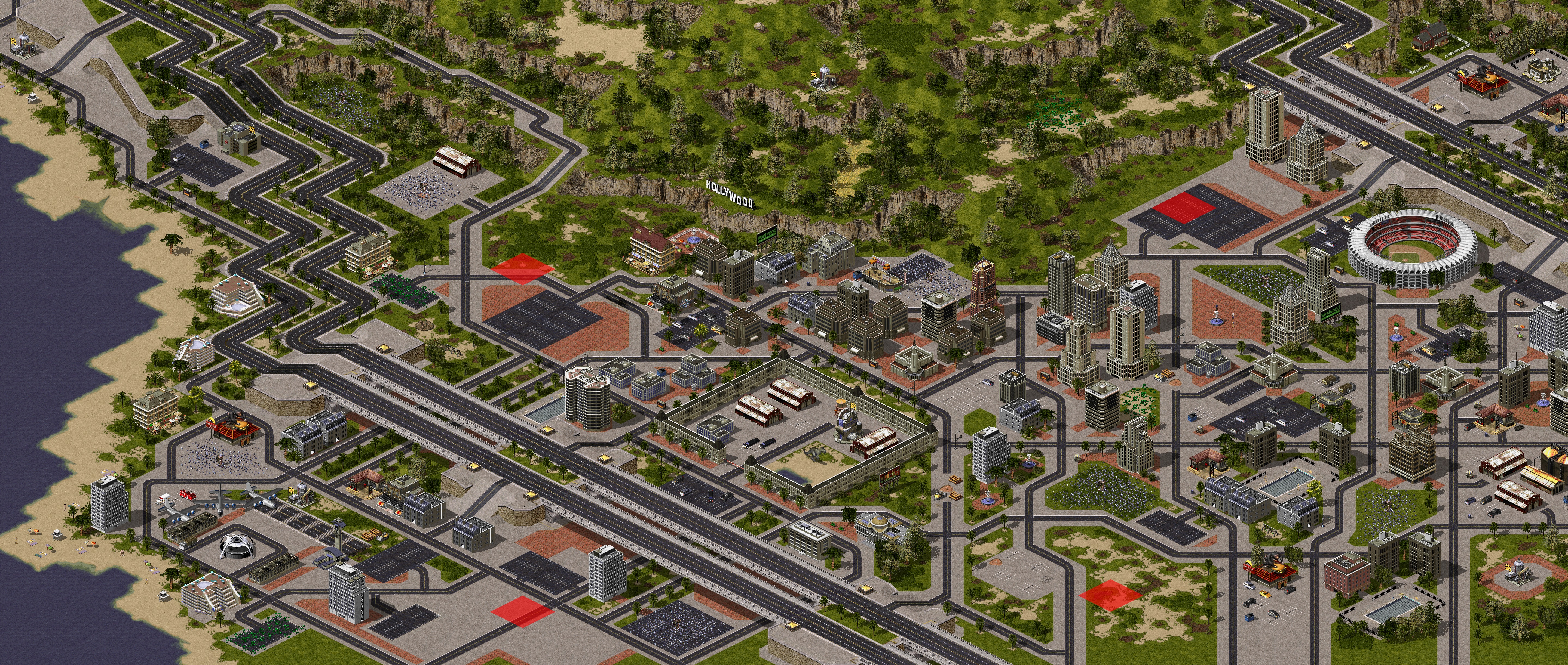 Rendered map: Rush Hour