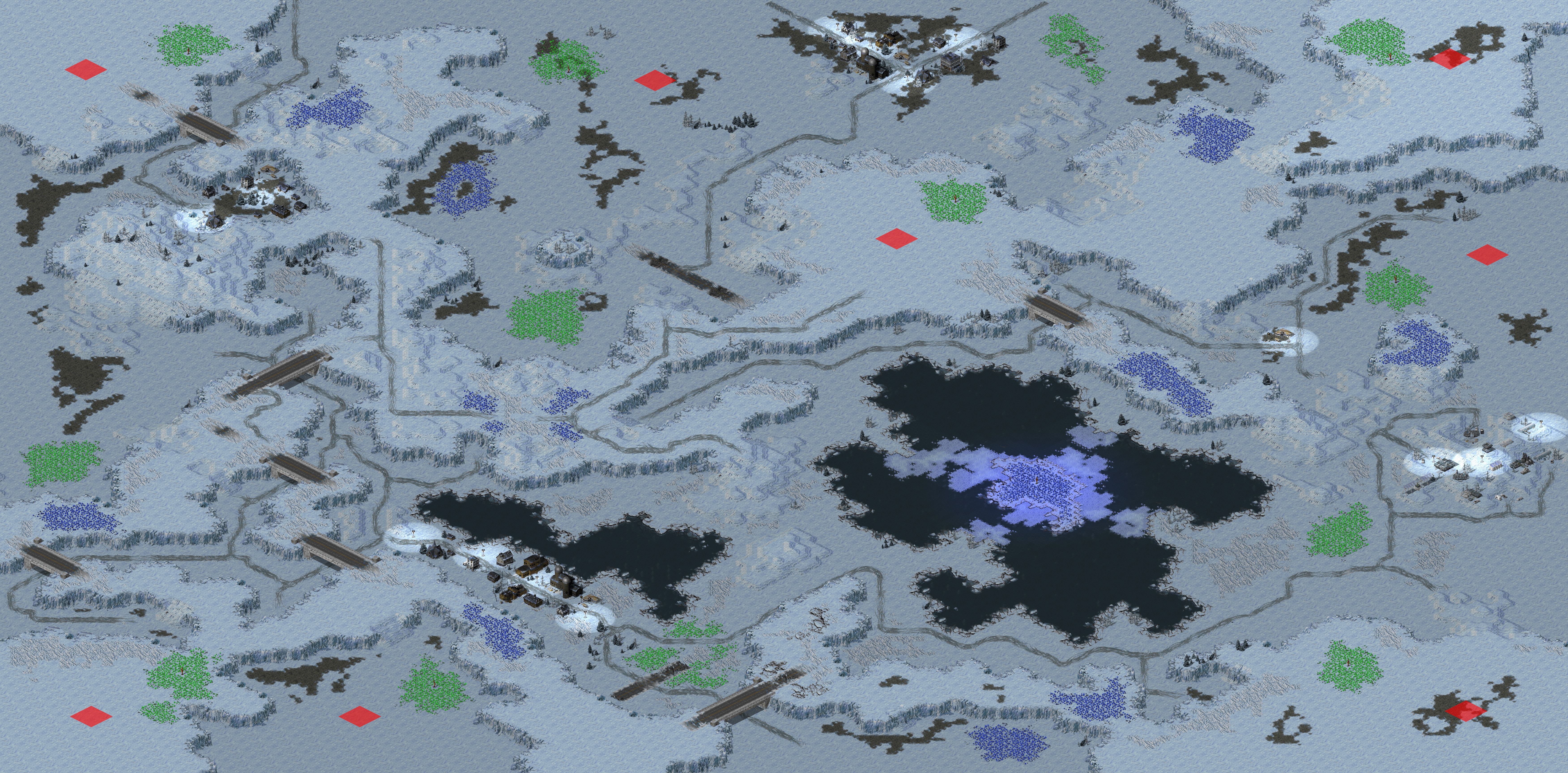 Rendered map: Ice Cliffs