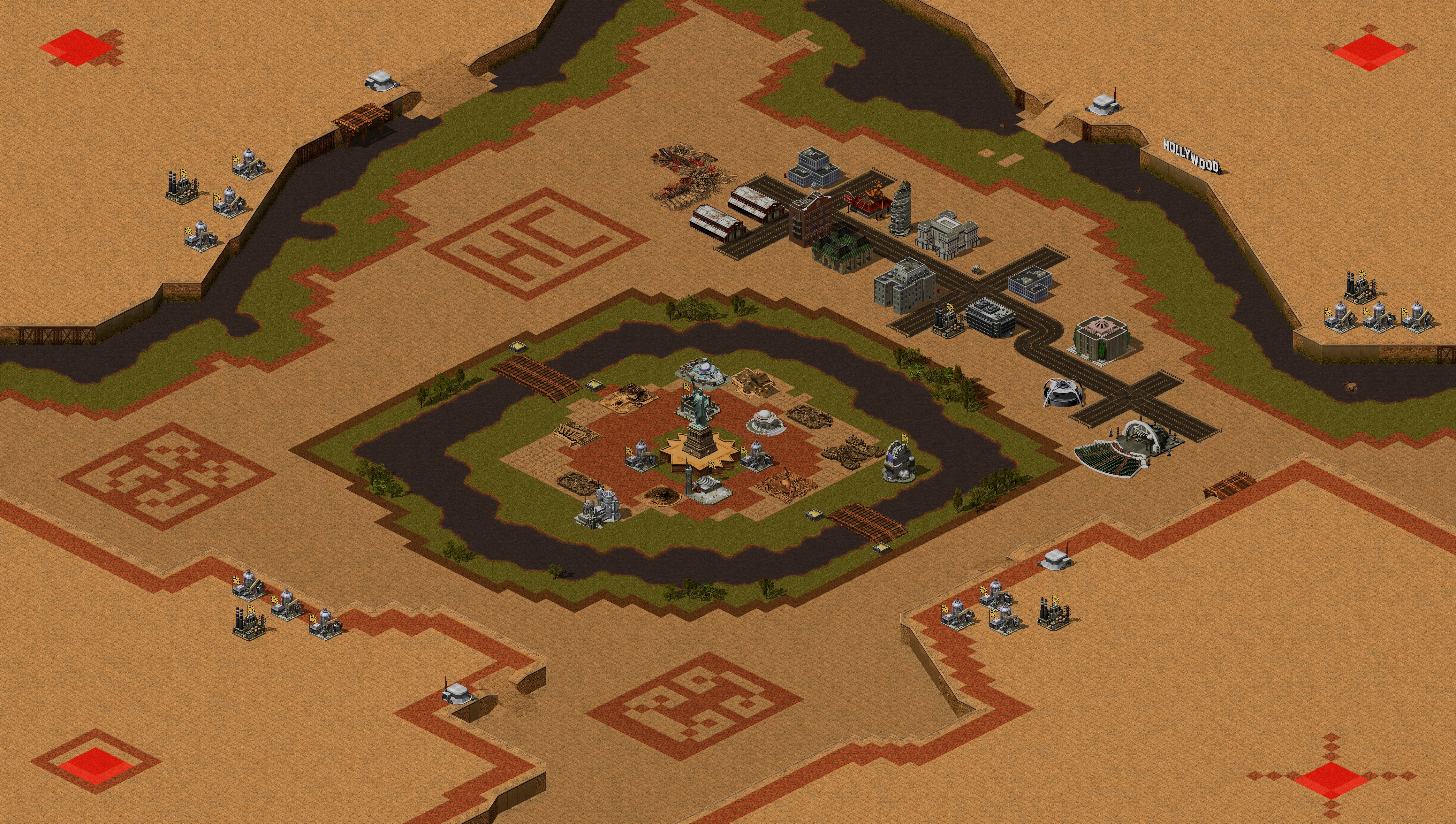 Rendered map: Cylclops (2 vs 2)