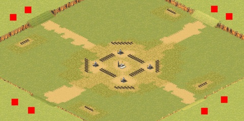 Rendered preview of 4V4 Gold Rush