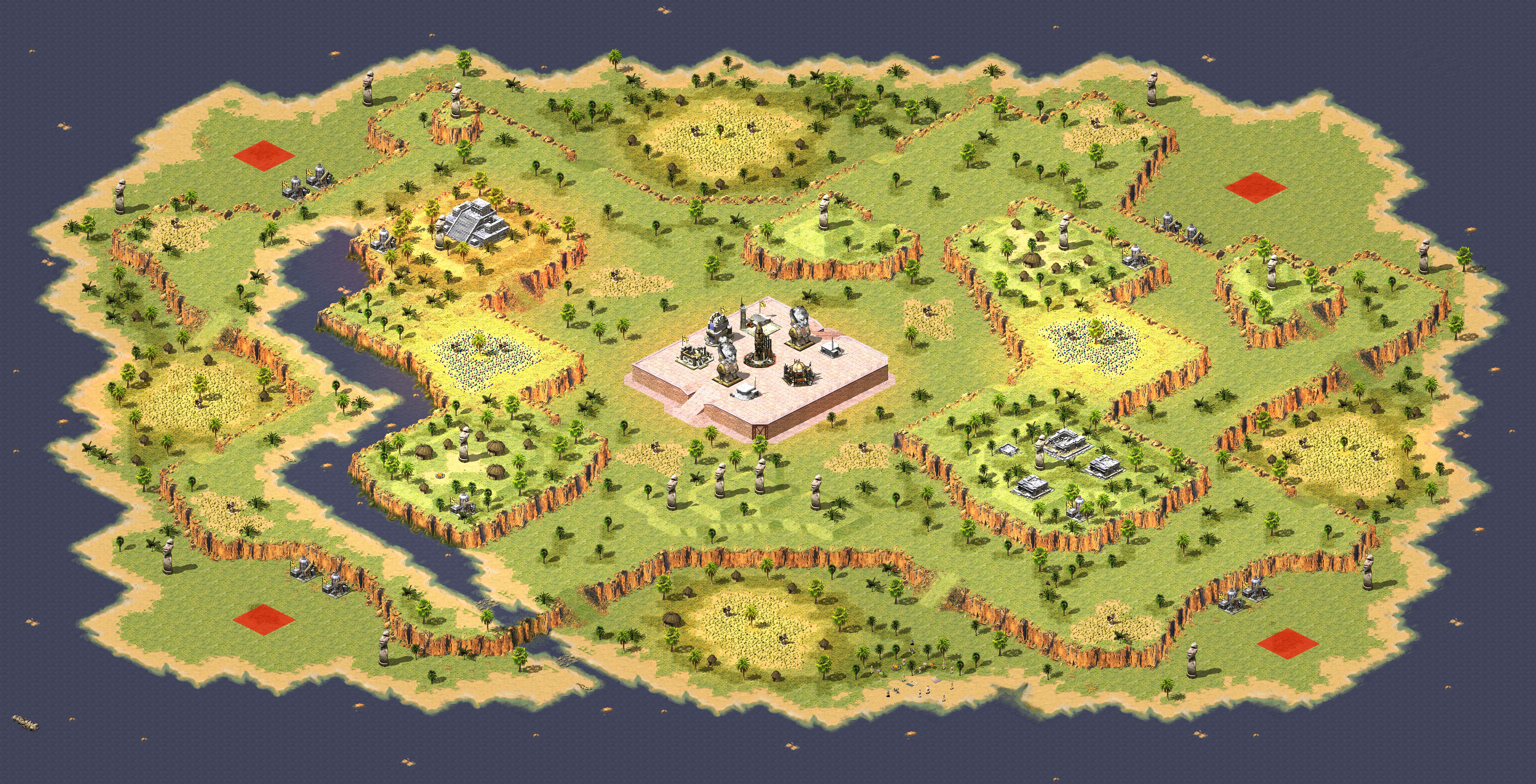 Rendered map: Operation Mind Menace