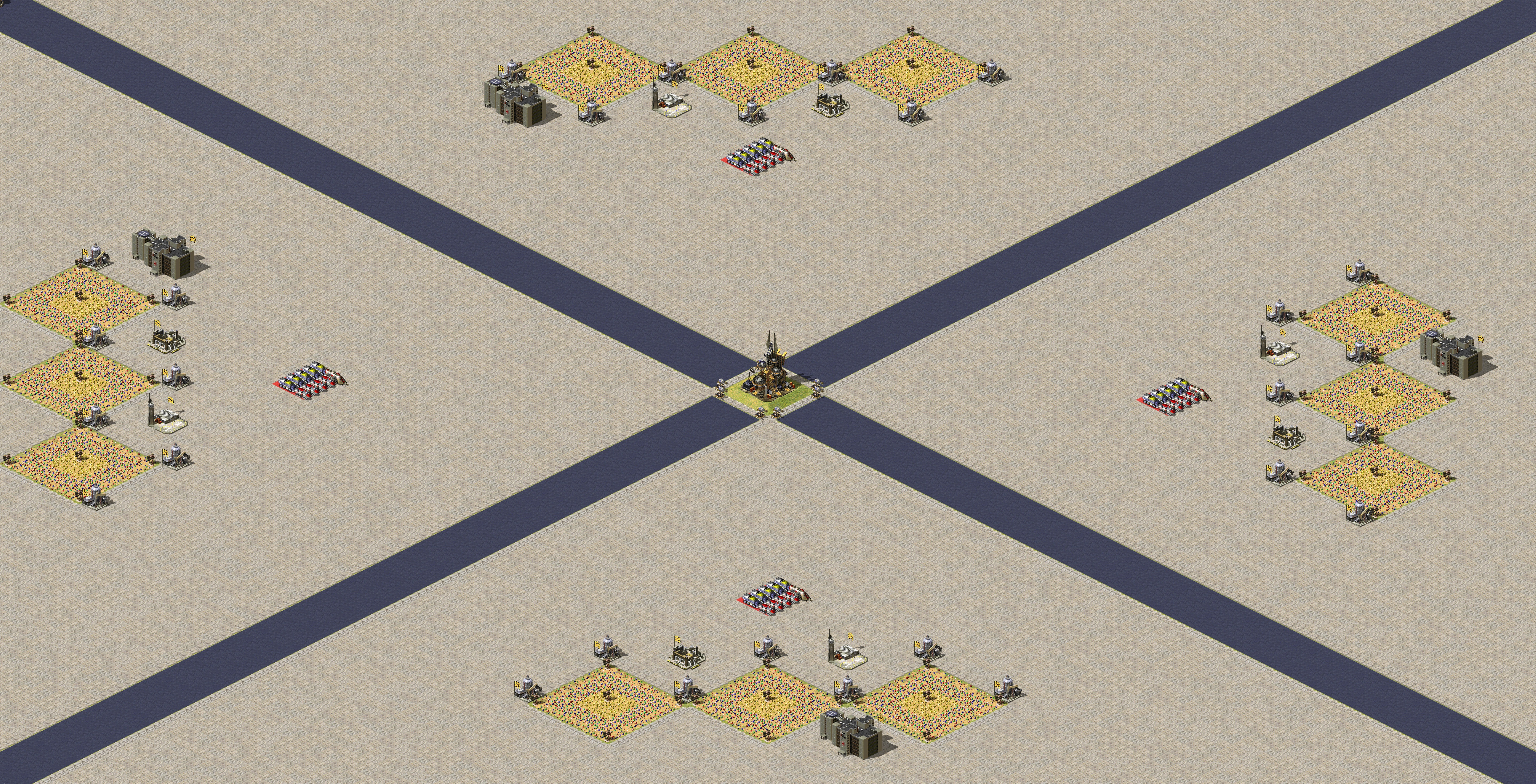 Rendered map: Elite Melee 4-Player