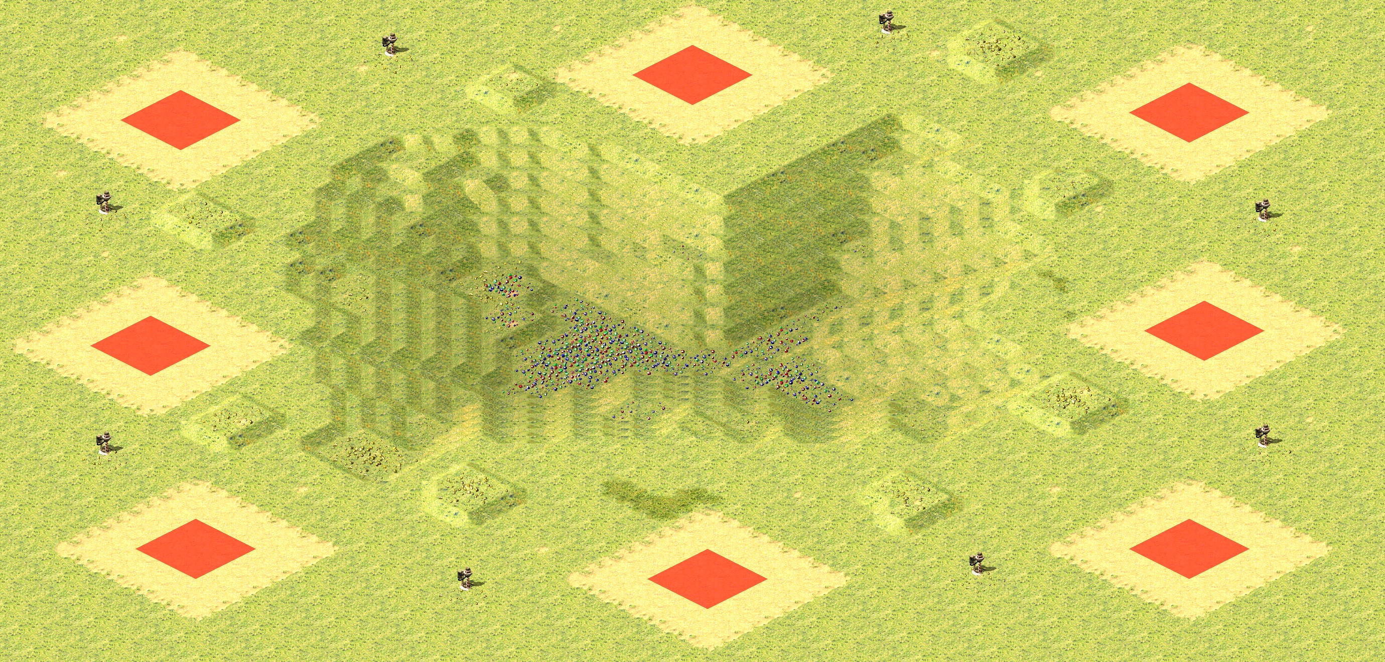 Rendered map: Mine Pit Battle