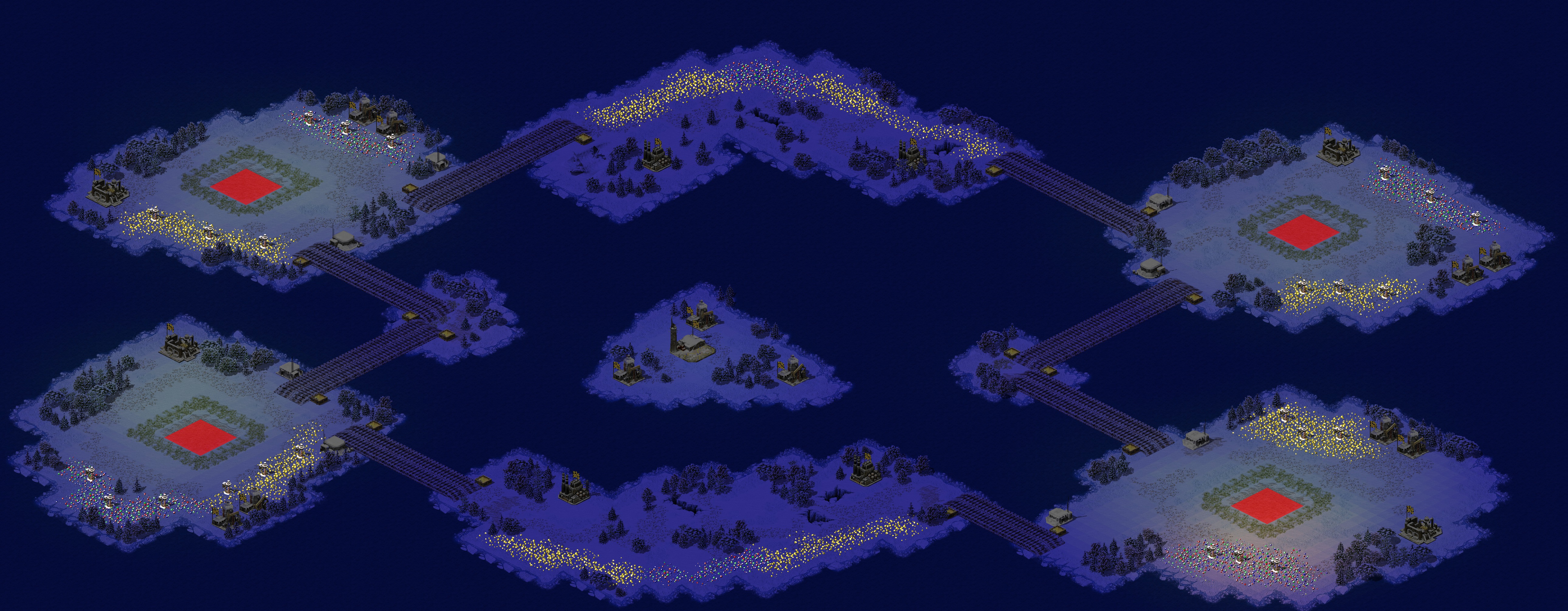 Rendered map: 寒冰岛
