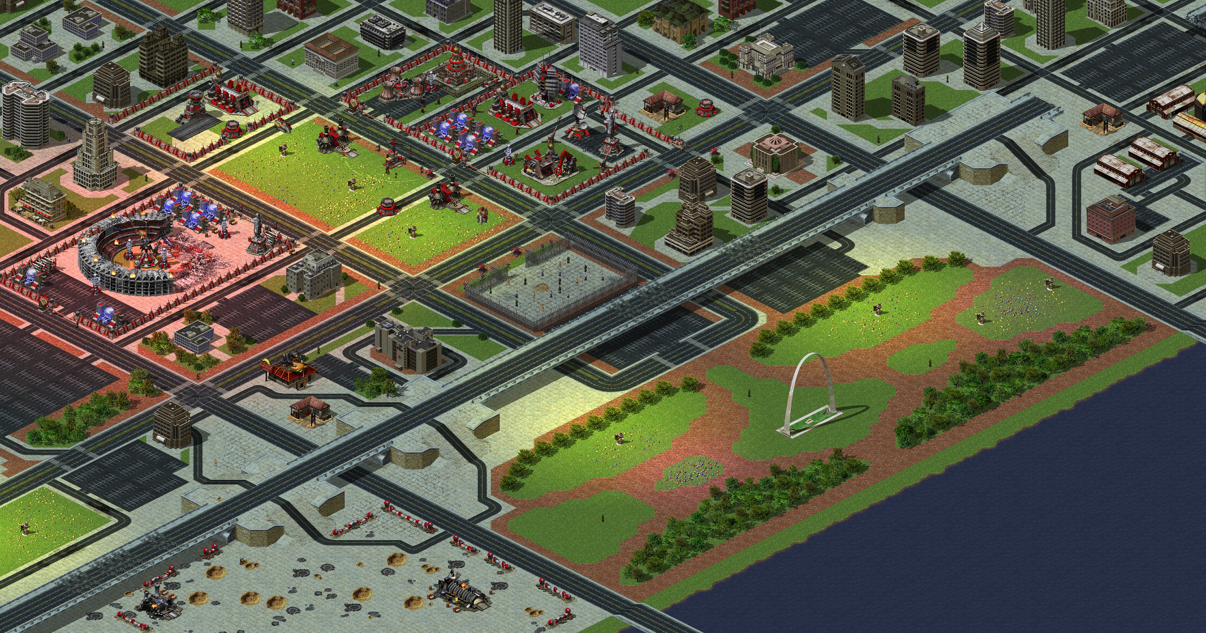 Rendered map: Allied Mission 8: Free Gateway