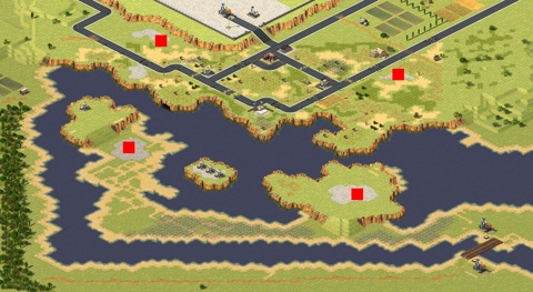 Rendered preview of Crisscross Zone