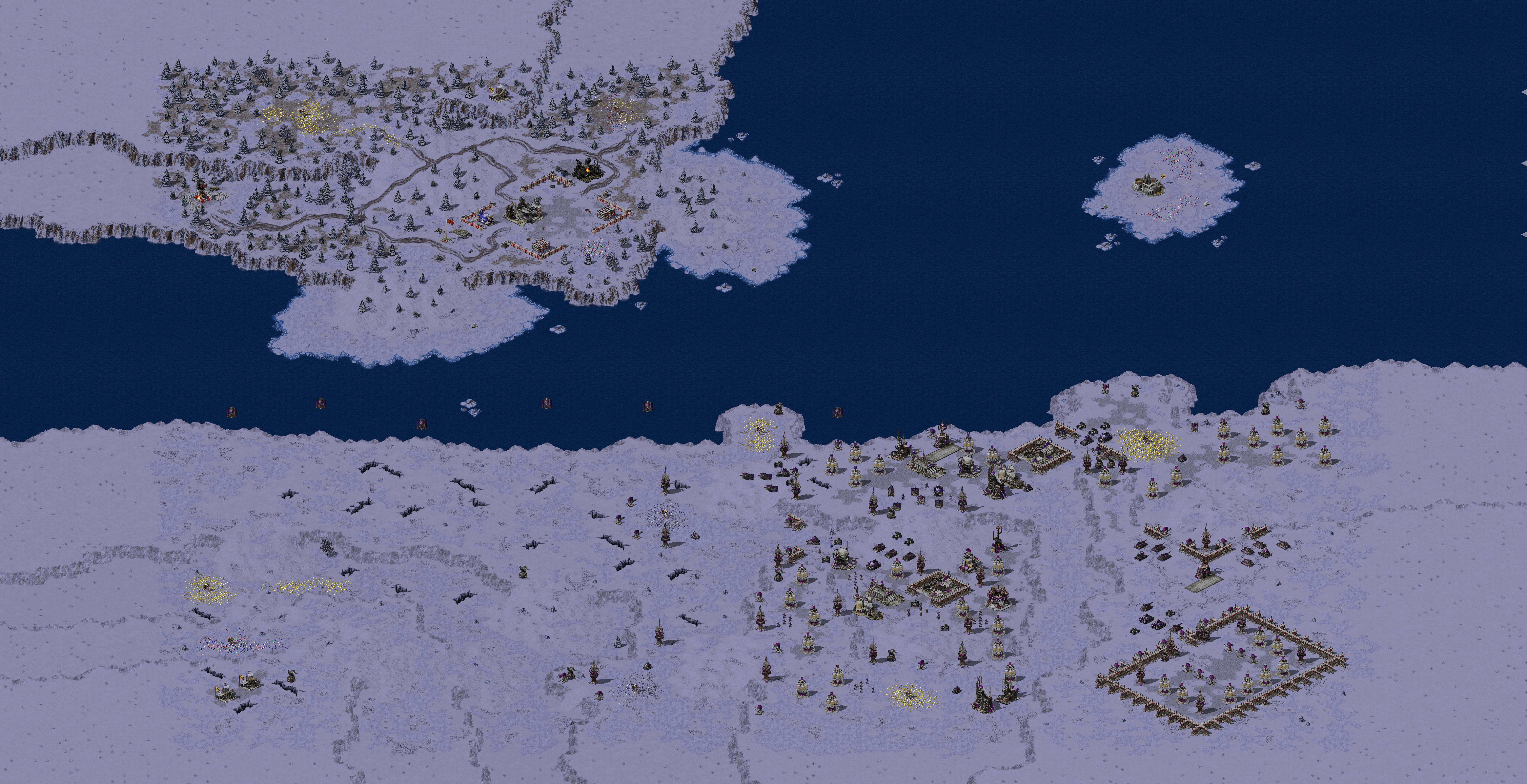 Rendered map: Allied Mission 7: Brain Dead