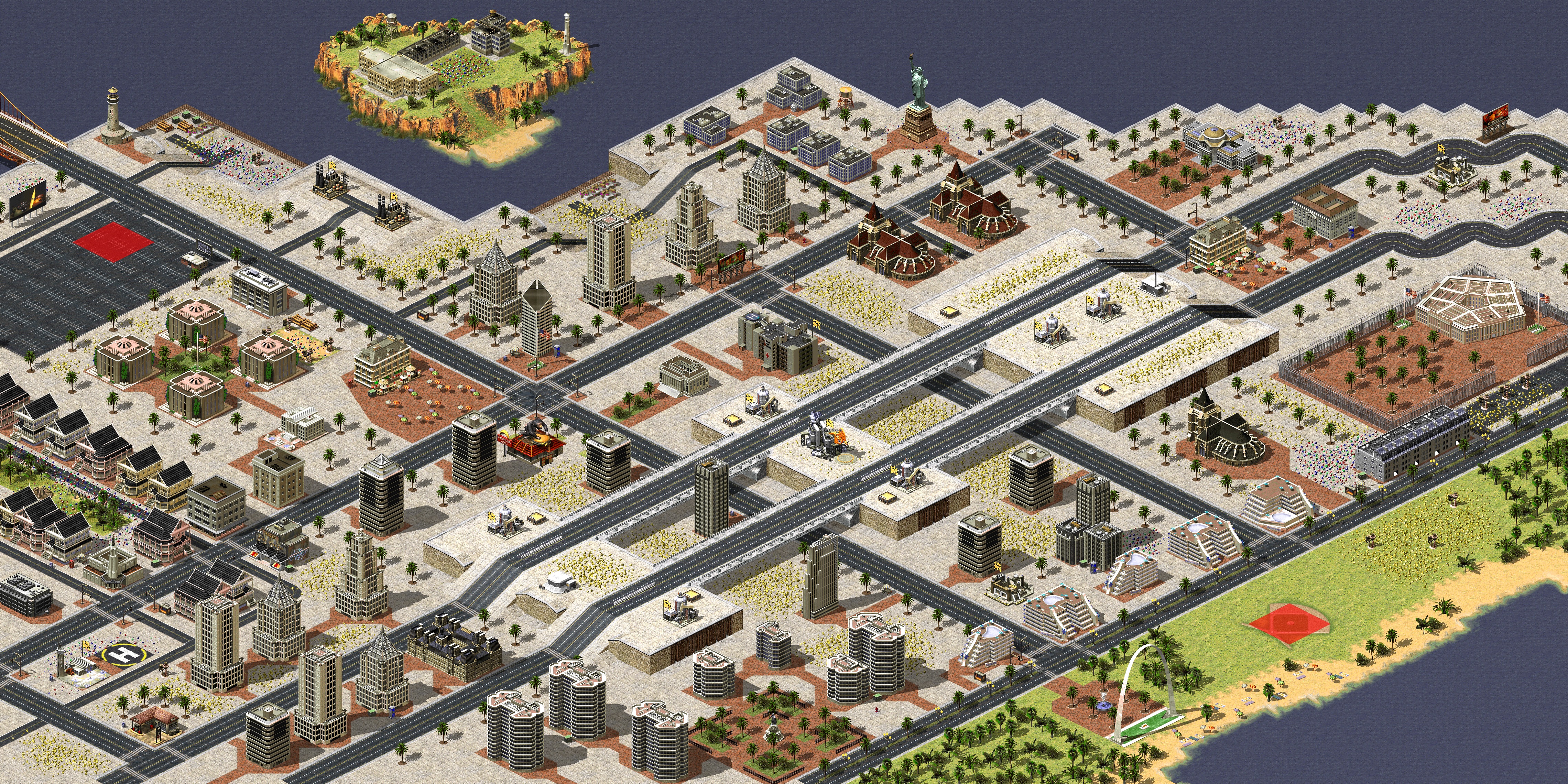 Rendered map: Reborn 2.0 - American Pride