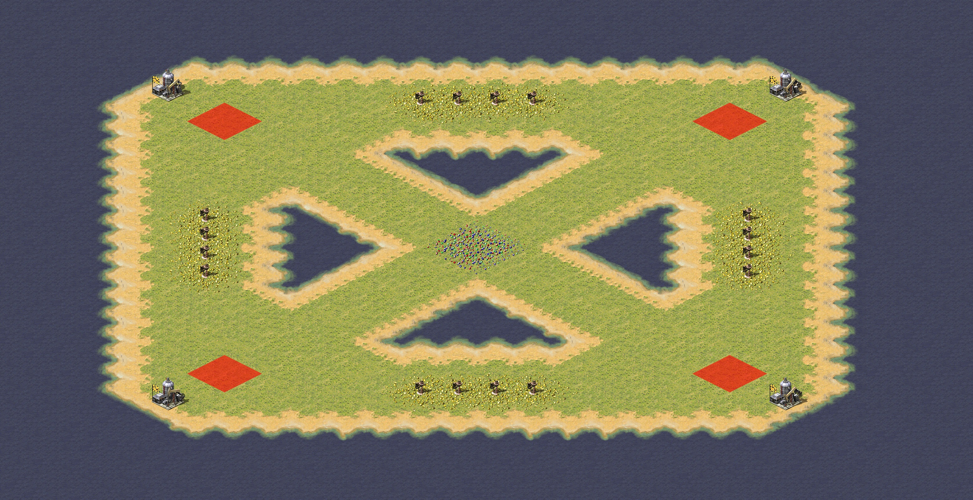 Rendered map: Four Patch (4)