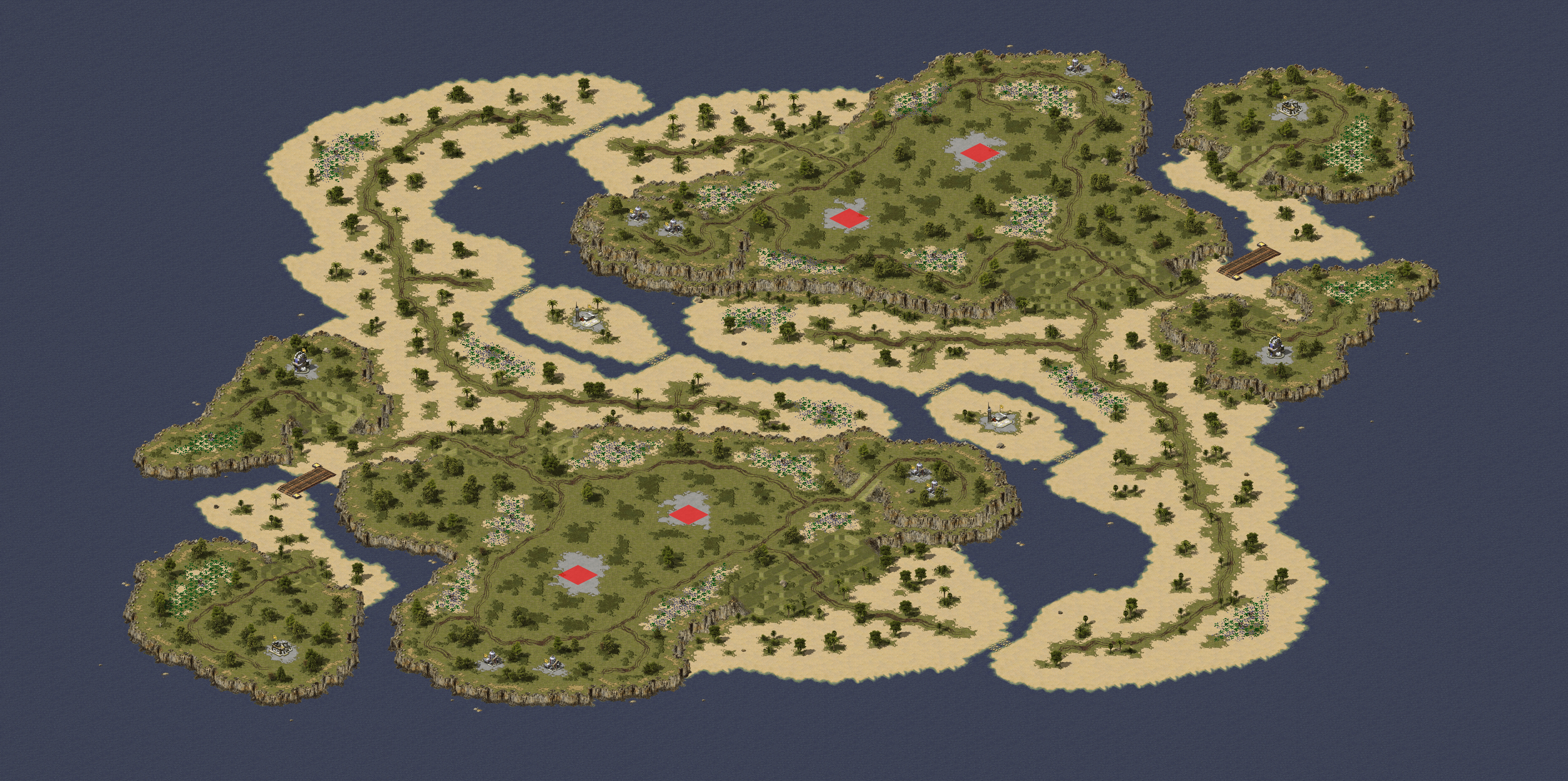 Rendered map: Bifold Retreat