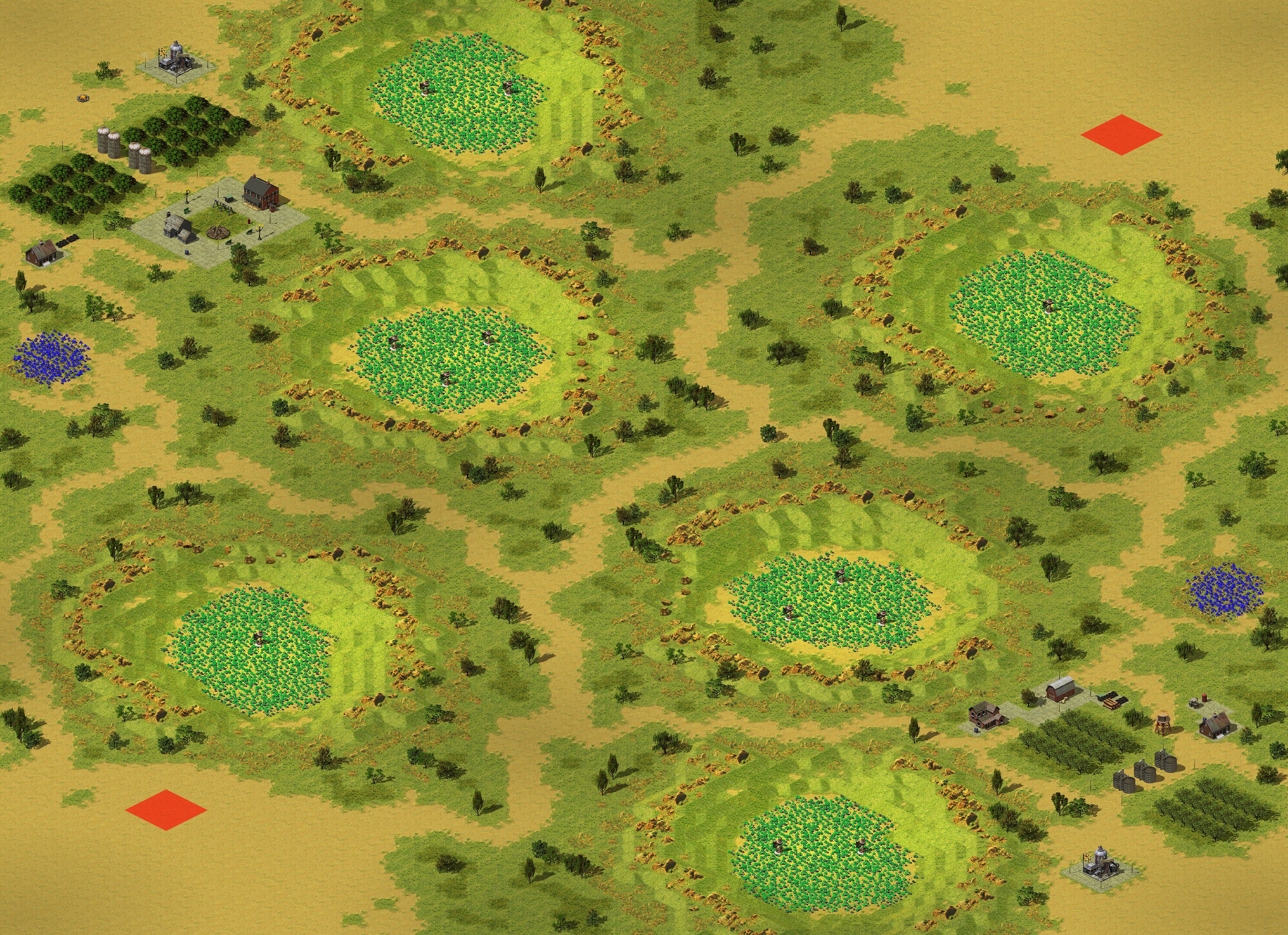 Rendered map: (2) SandSpring