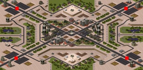 Rendered preview of Corner Chaos