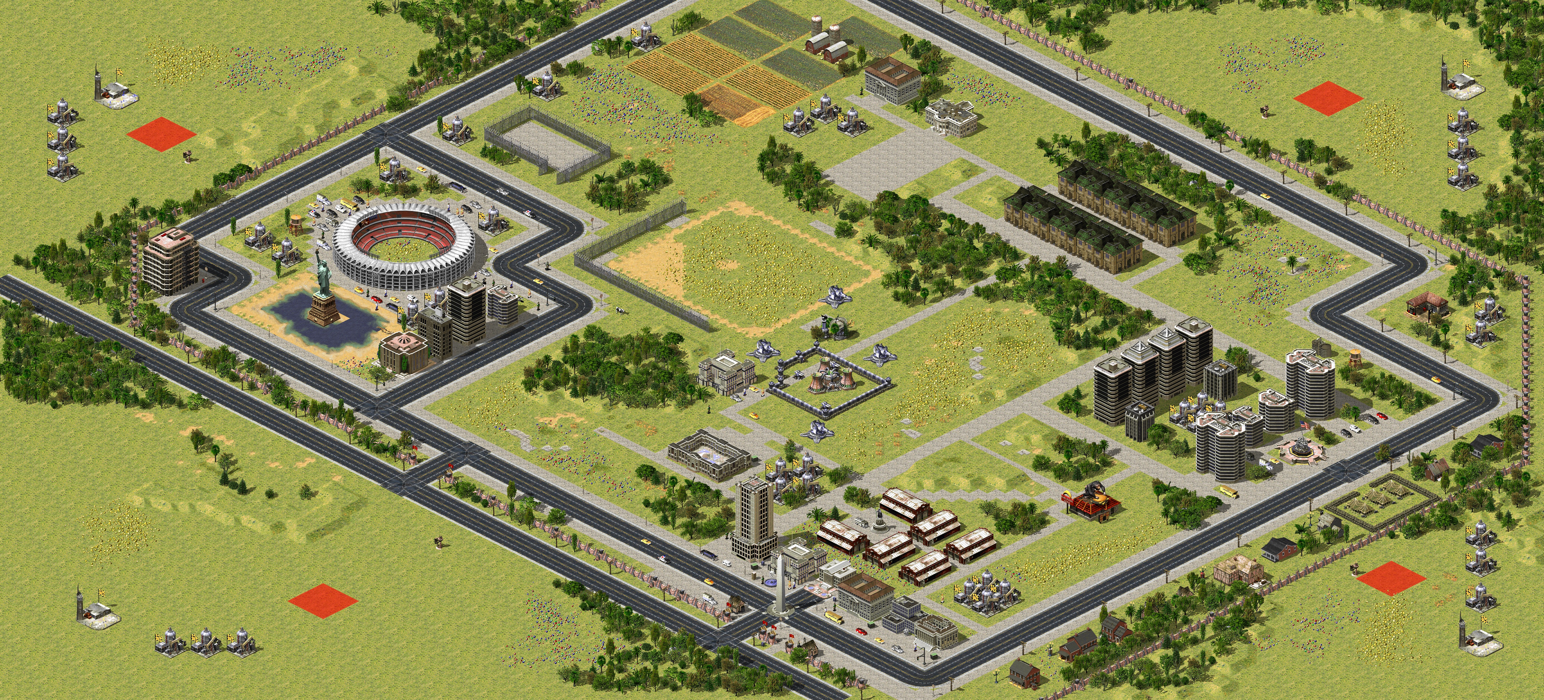 Rendered map: Campus Brawl