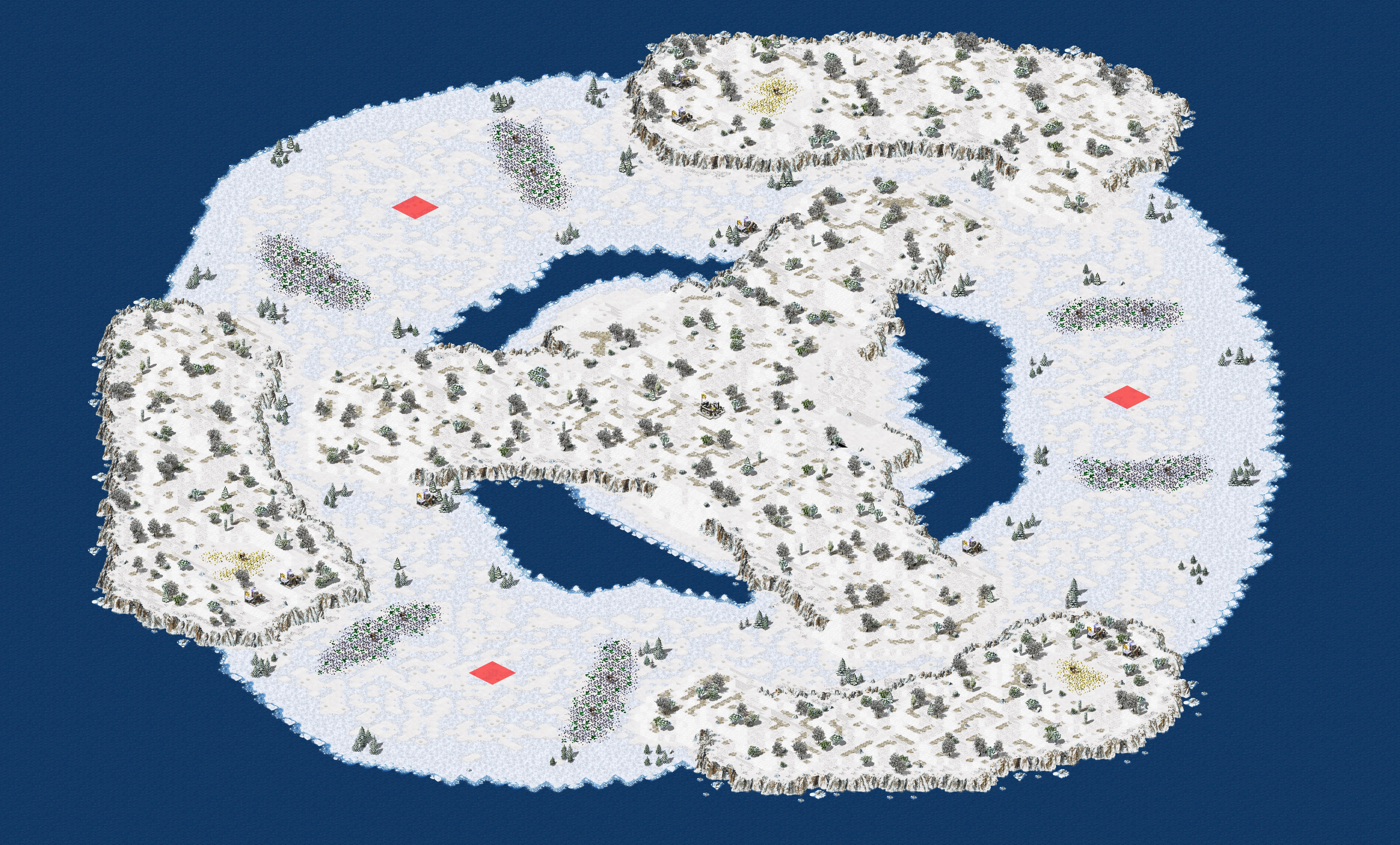 Rendered map: Blizzard Triplication