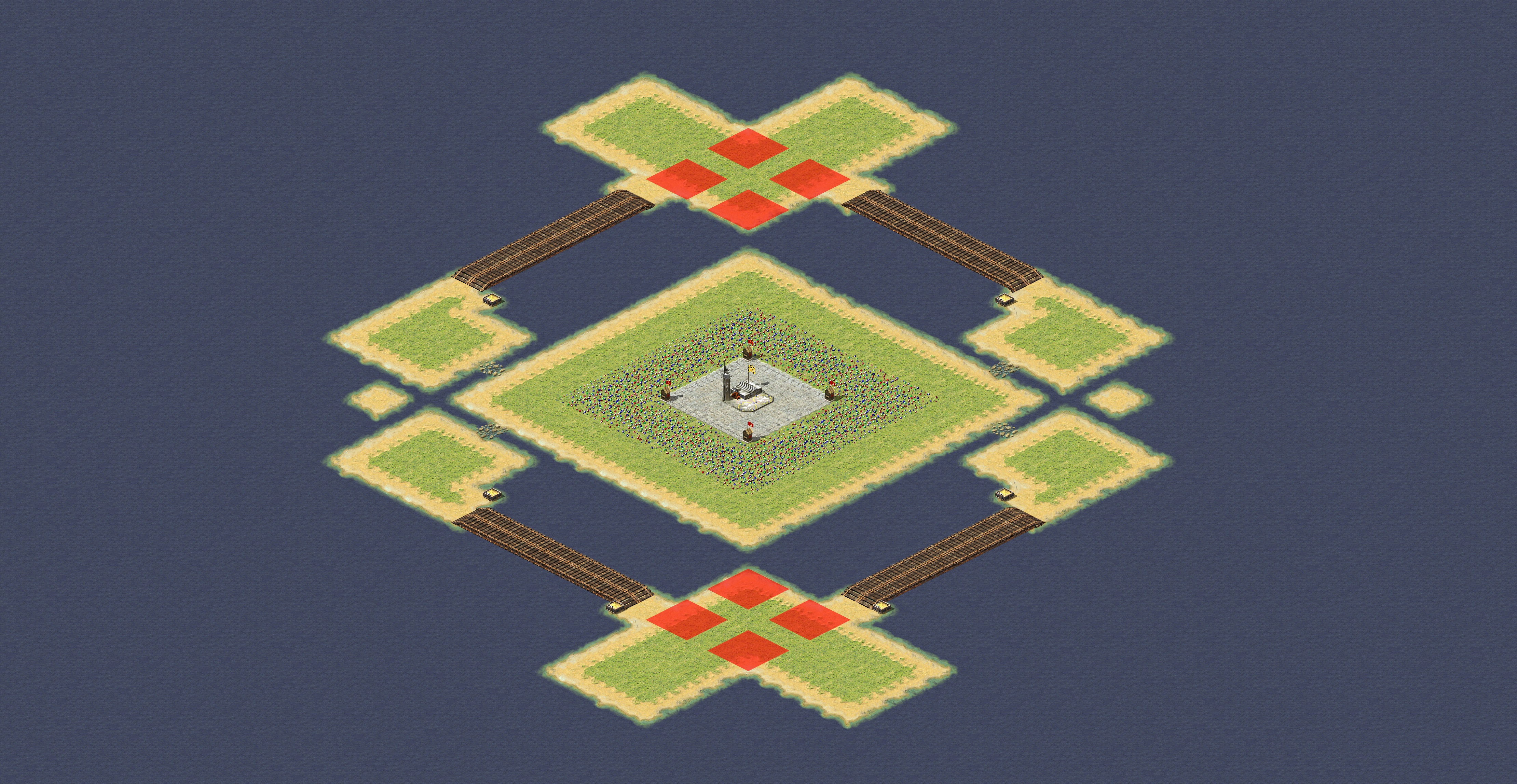 Rendered map: Micro War 4 Edge Rush (8)