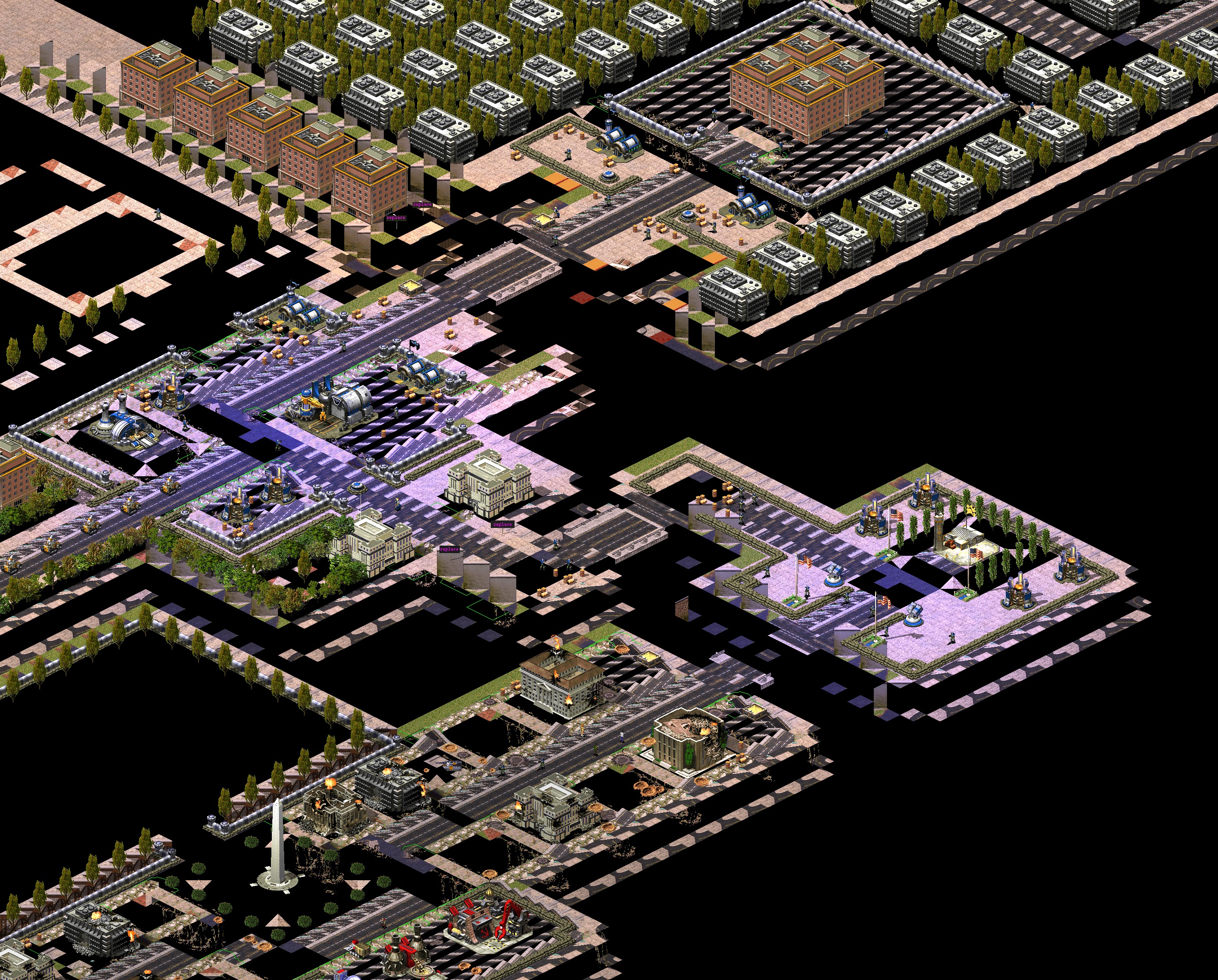 Rendered map: Capital City Set