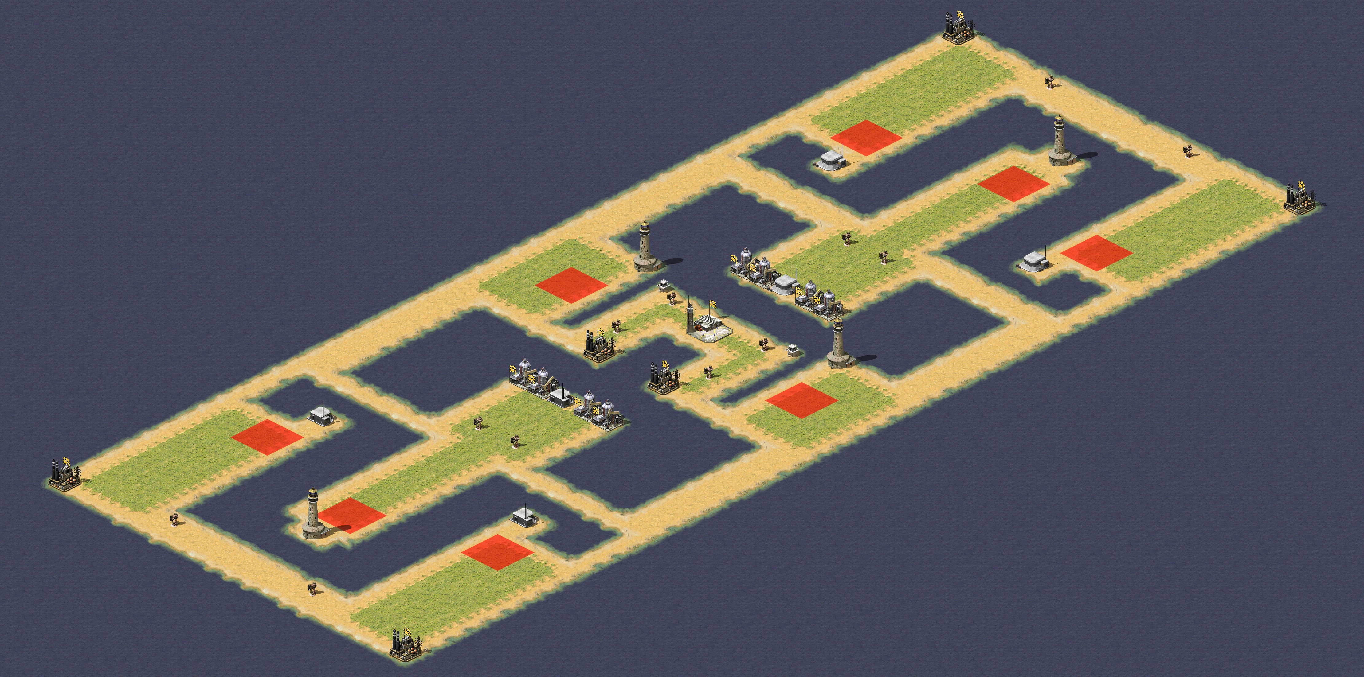 Rendered map: M-NM Series Arena Patch 11