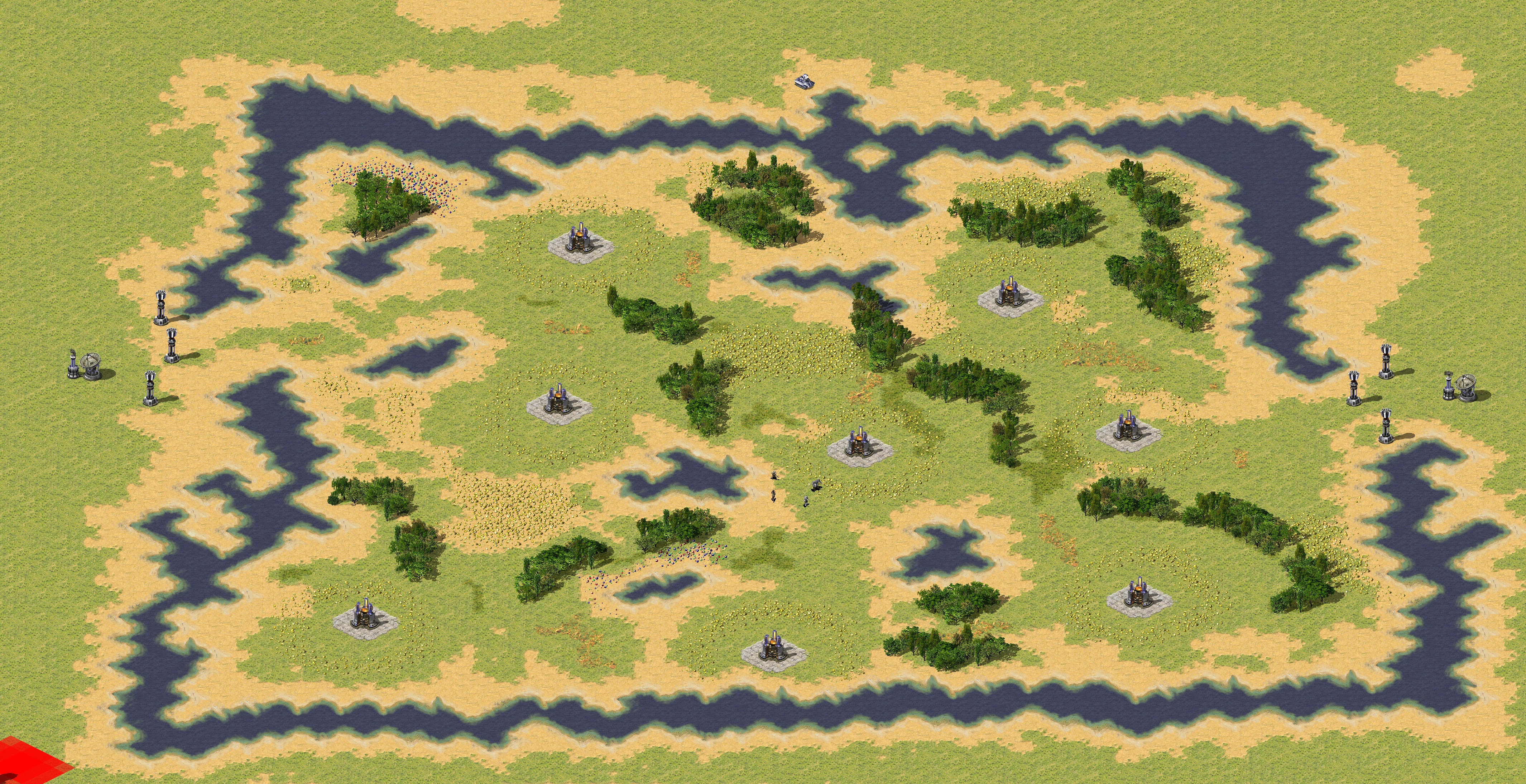 Rendered map: Dawn Killer