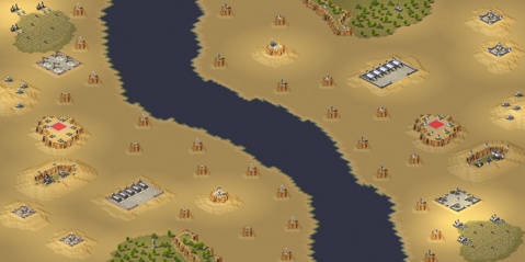 Rendered preview of Desert Battle
