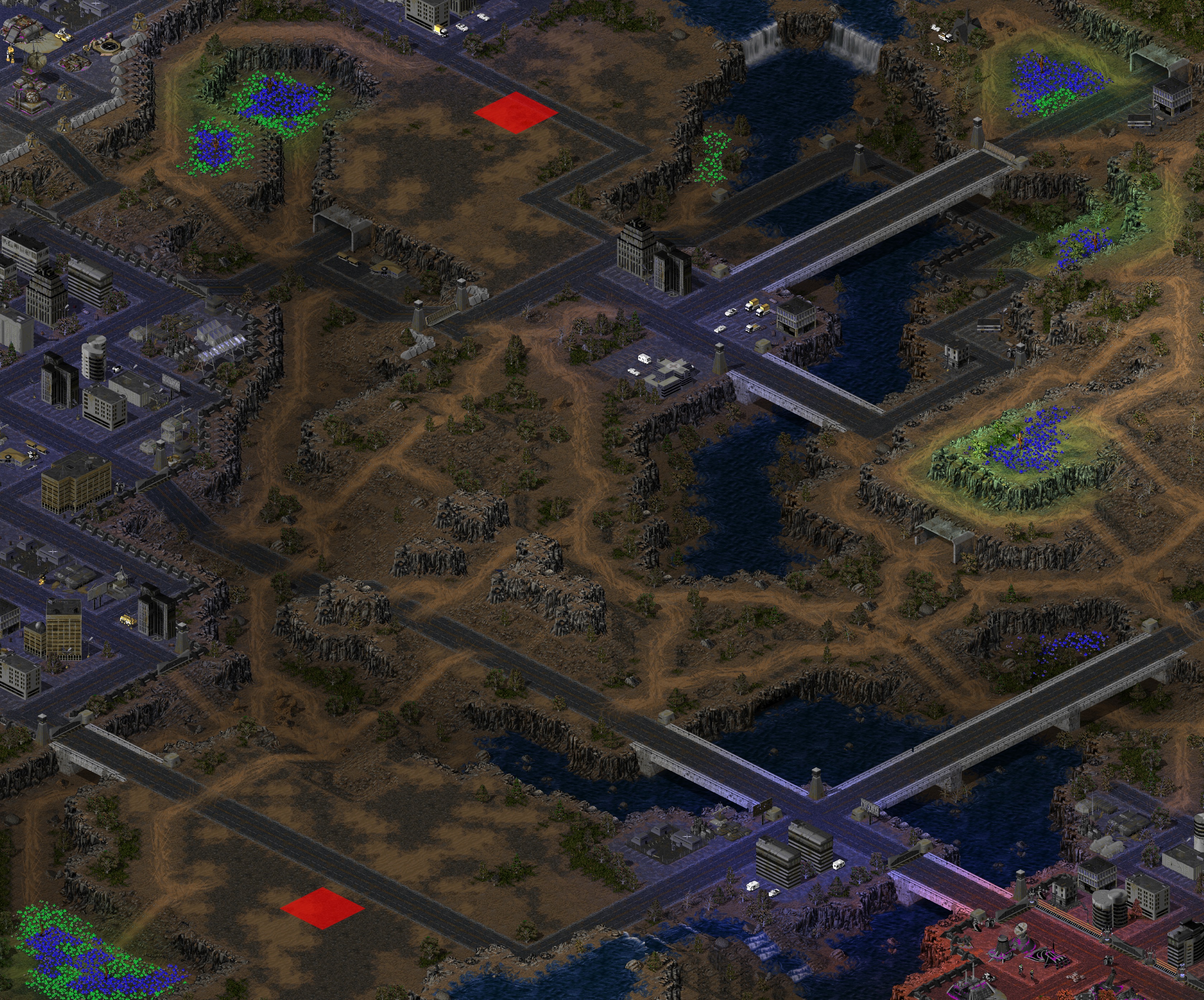 Rendered map: Sector 4104